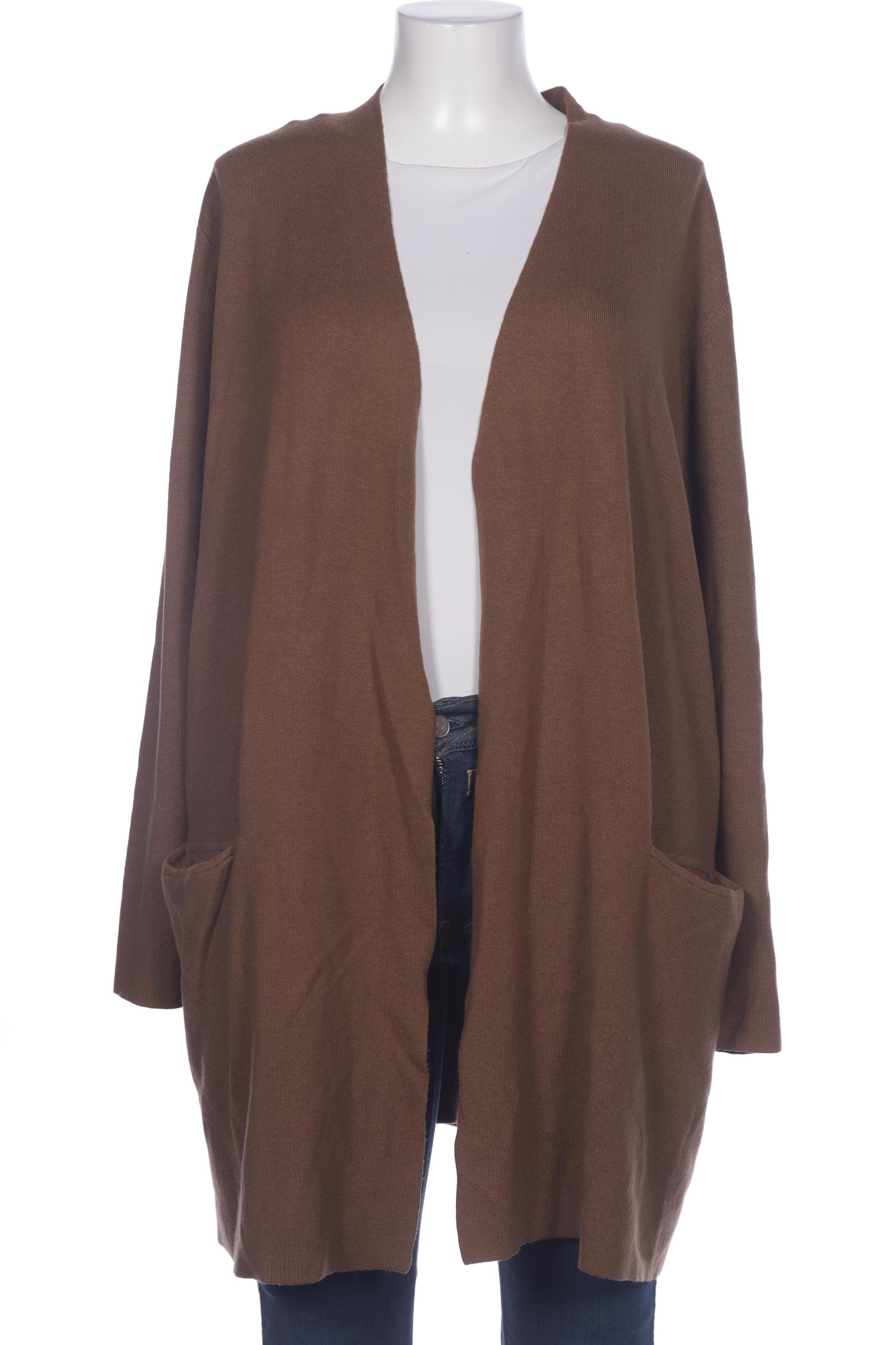 

Selection by Ulla Popken Damen Strickjacke, braun, Gr. 50