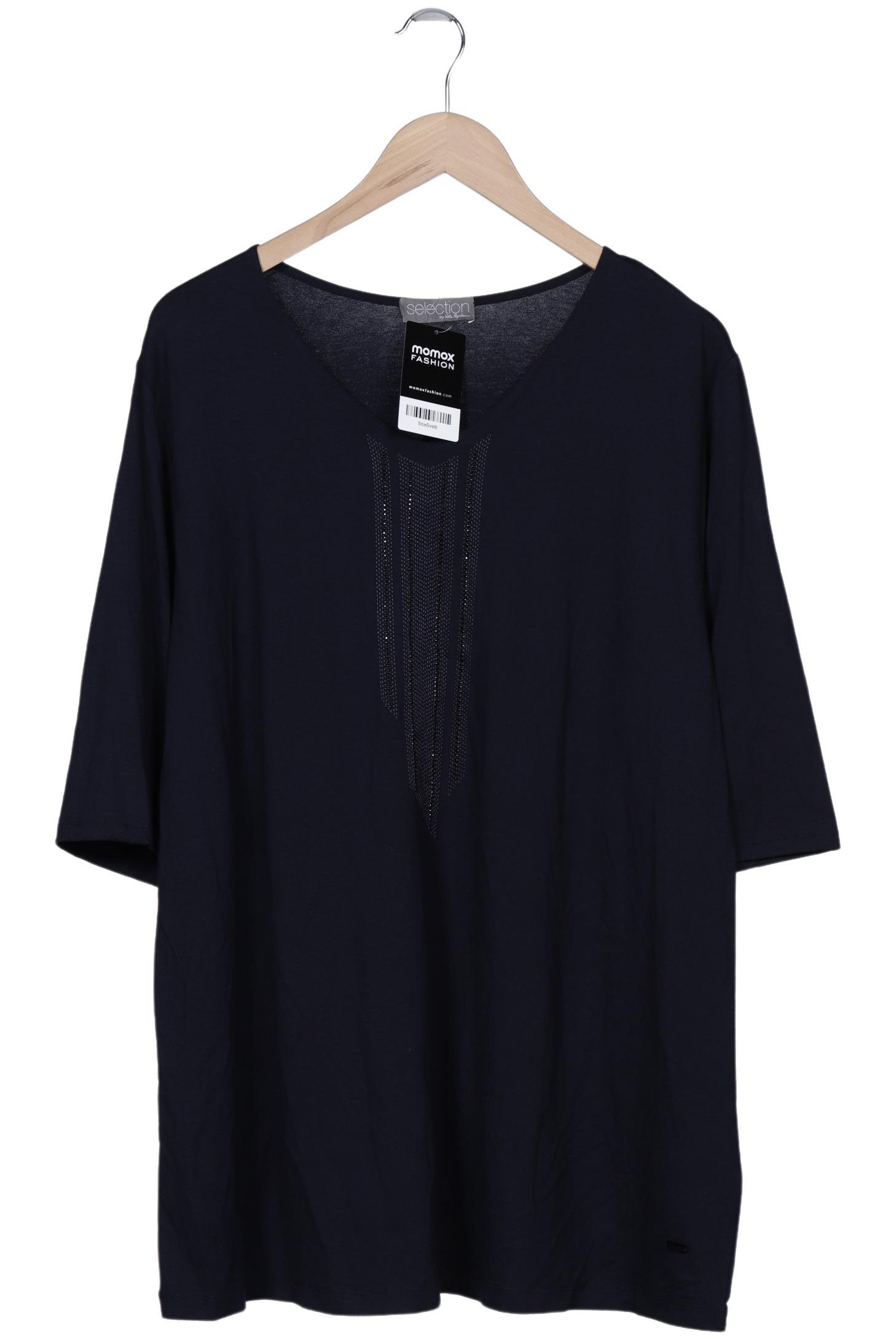 

Selection by Ulla Popken Damen T-Shirt, marineblau, Gr. 48