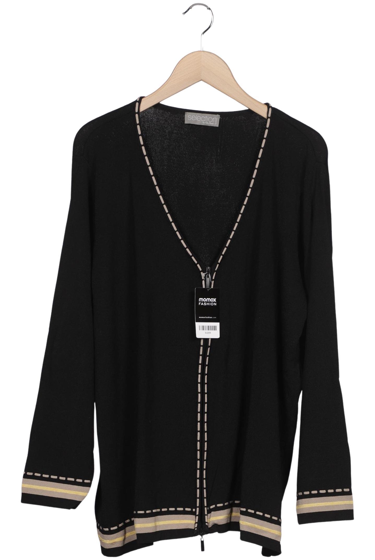 

Selection by Ulla Popken Damen Strickjacke, schwarz, Gr. 46