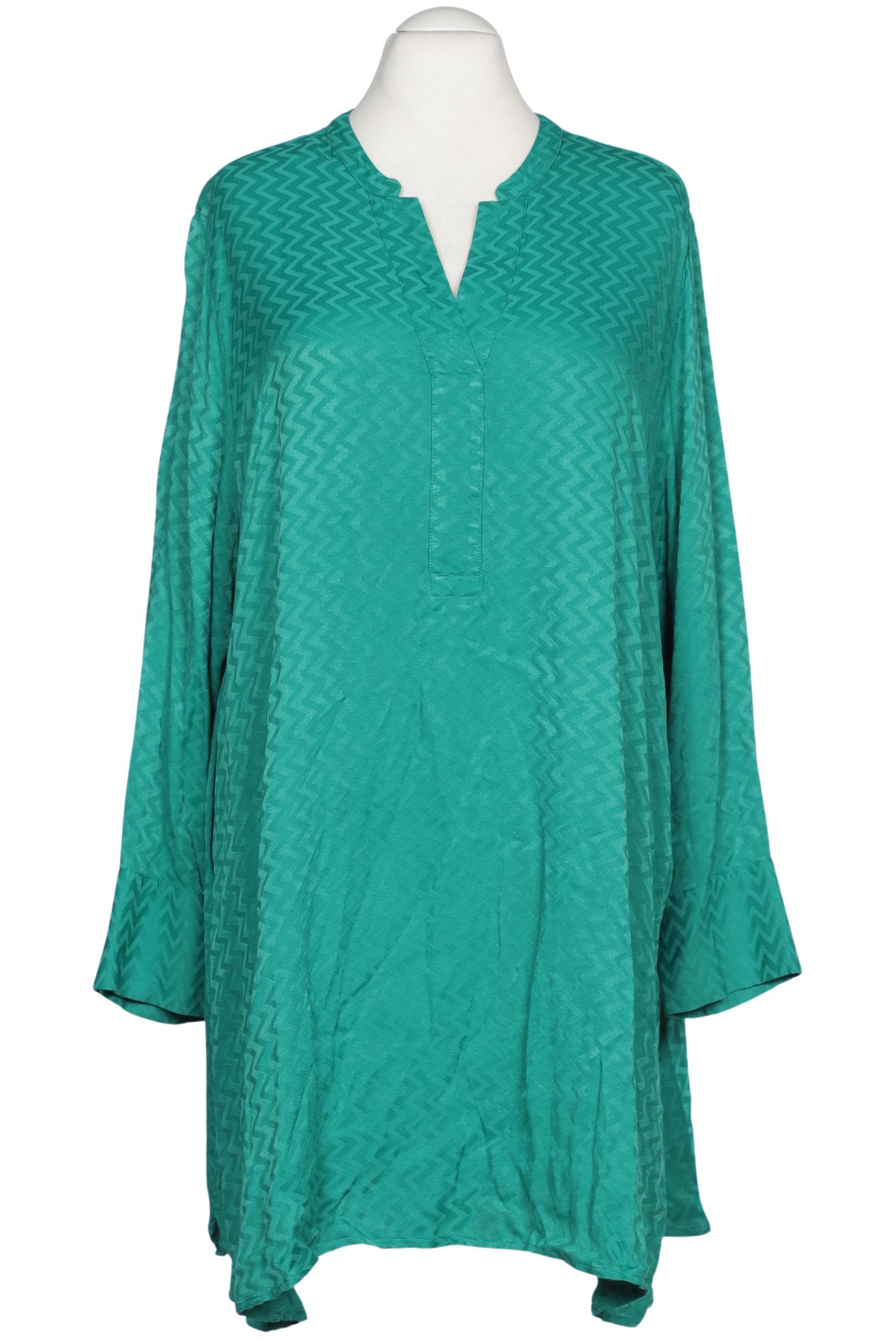 

Selection by Ulla Popken Damen Bluse, grün, Gr. 54