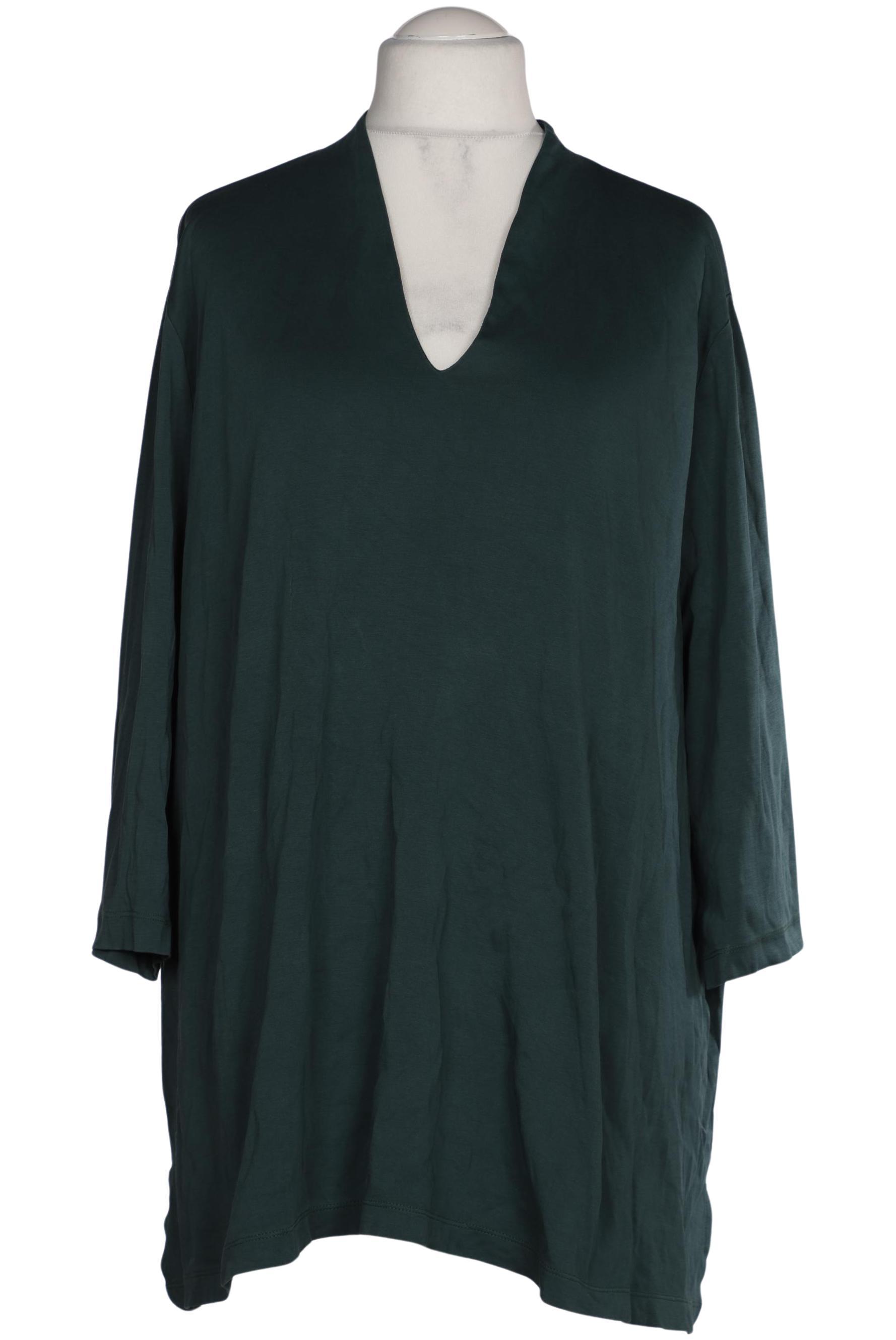 

Selection by Ulla Popken Damen Langarmshirt, grün, Gr. 58