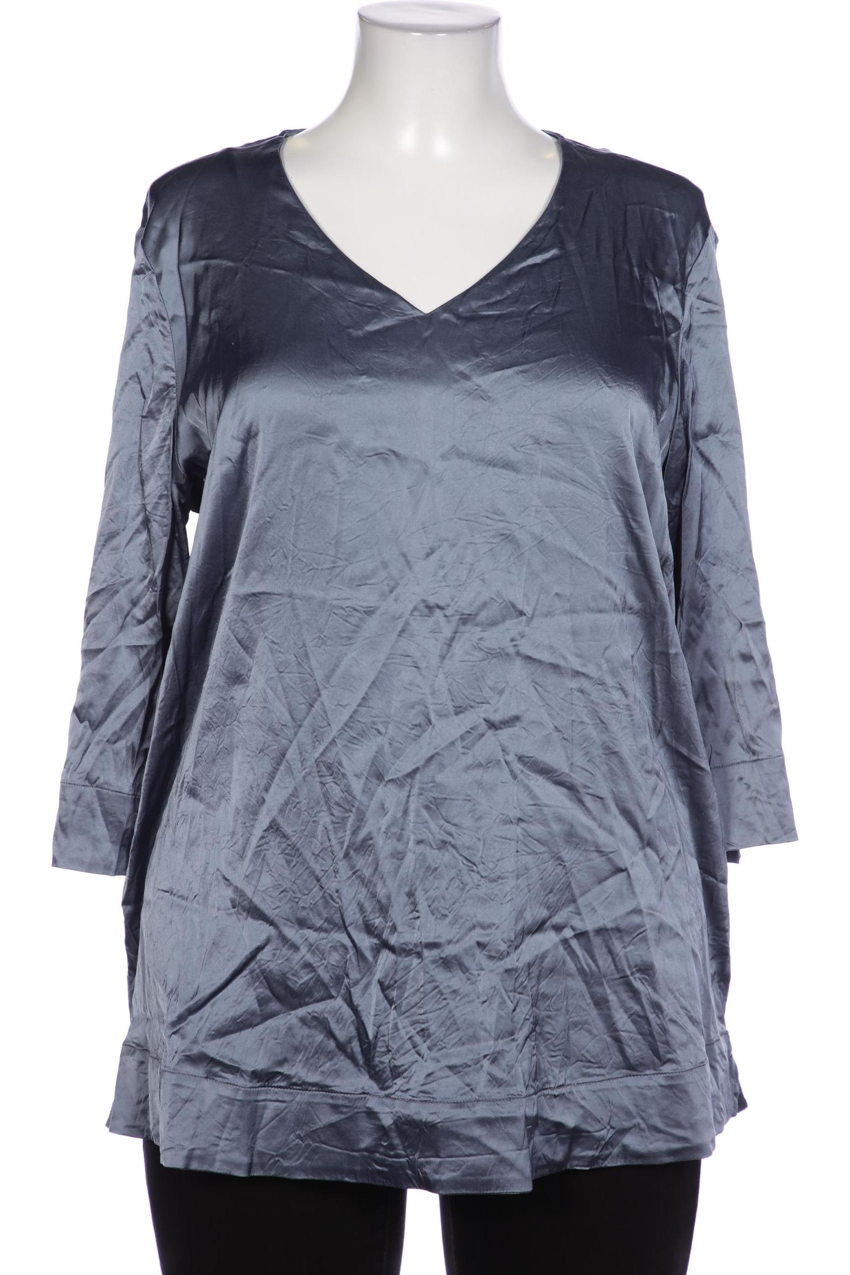 

Selection by Ulla Popken Damen Bluse, blau, Gr. 42