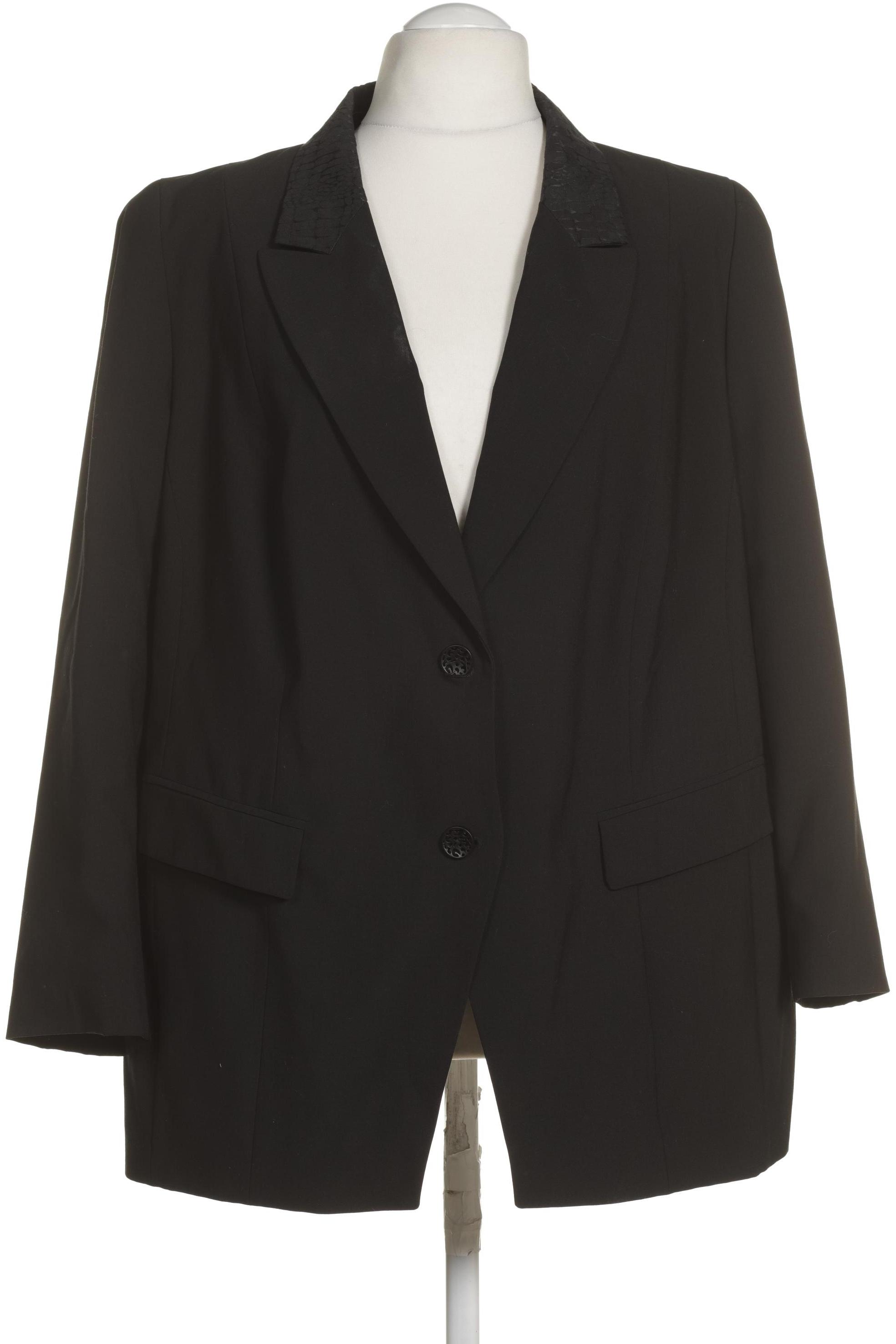 

Selection by Ulla Popken Damen Blazer, schwarz, Gr. 52