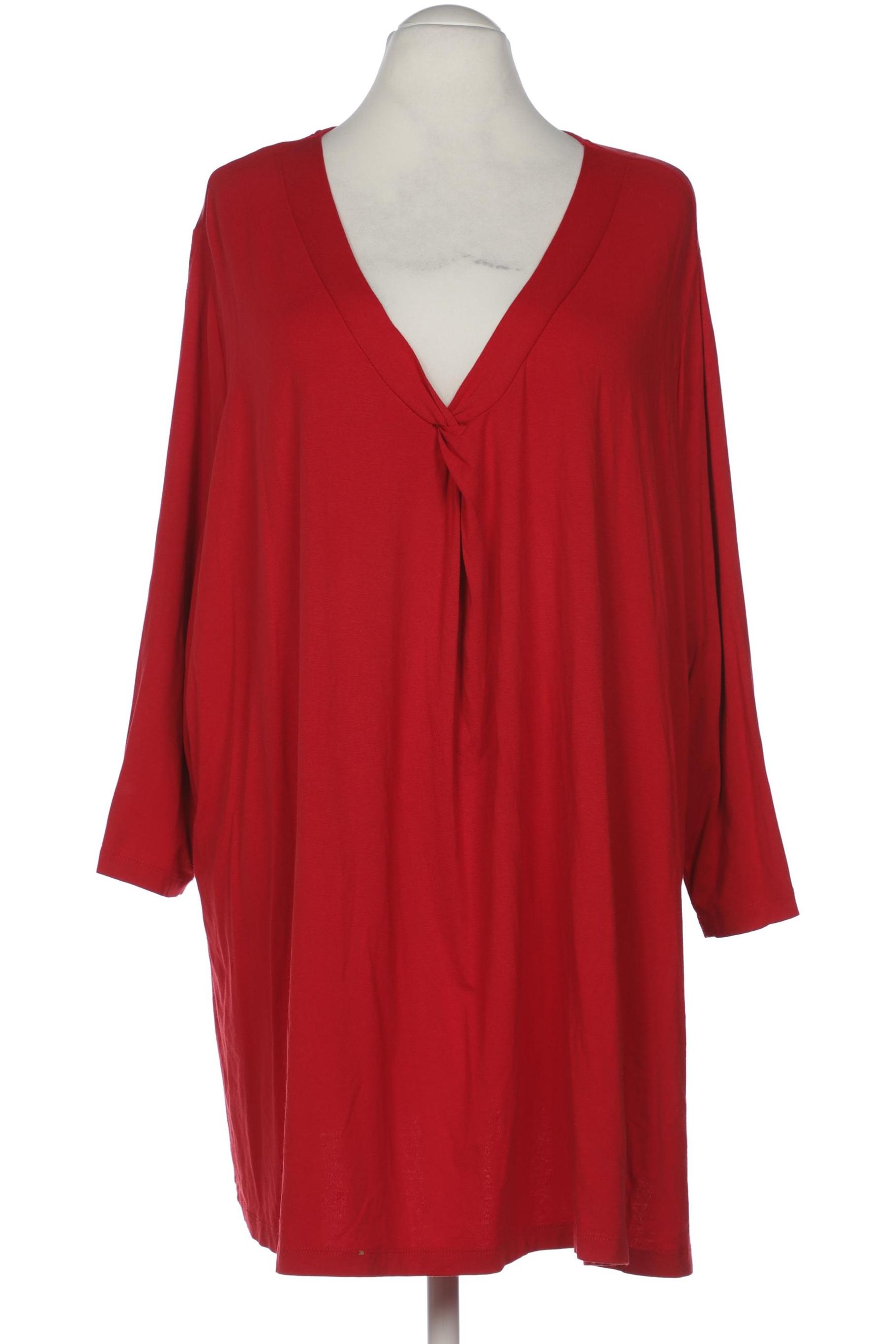 

Selection by Ulla Popken Damen Langarmshirt, rot, Gr. 54