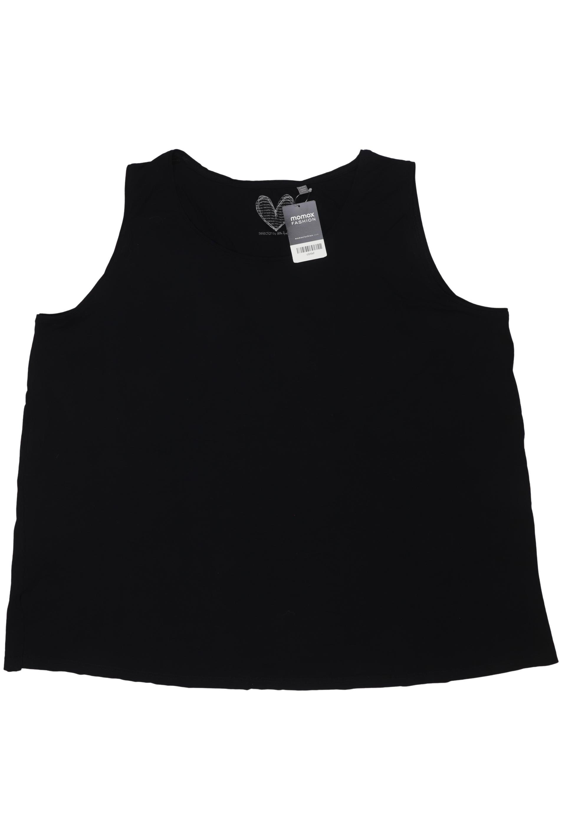 

Selection by Ulla Popken Damen Top, schwarz, Gr. 58