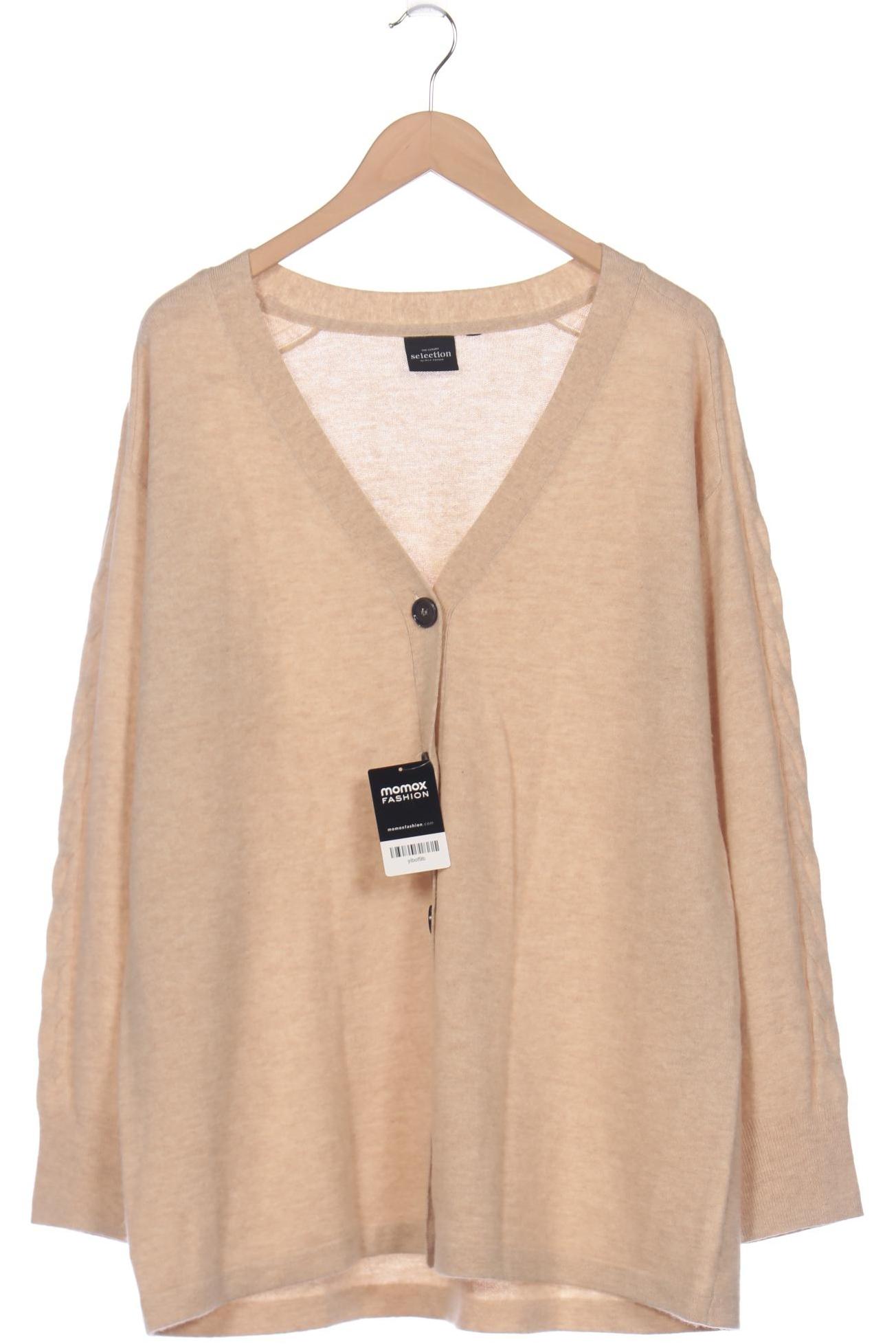 

Selection by Ulla Popken Damen Strickjacke, braun, Gr. 48