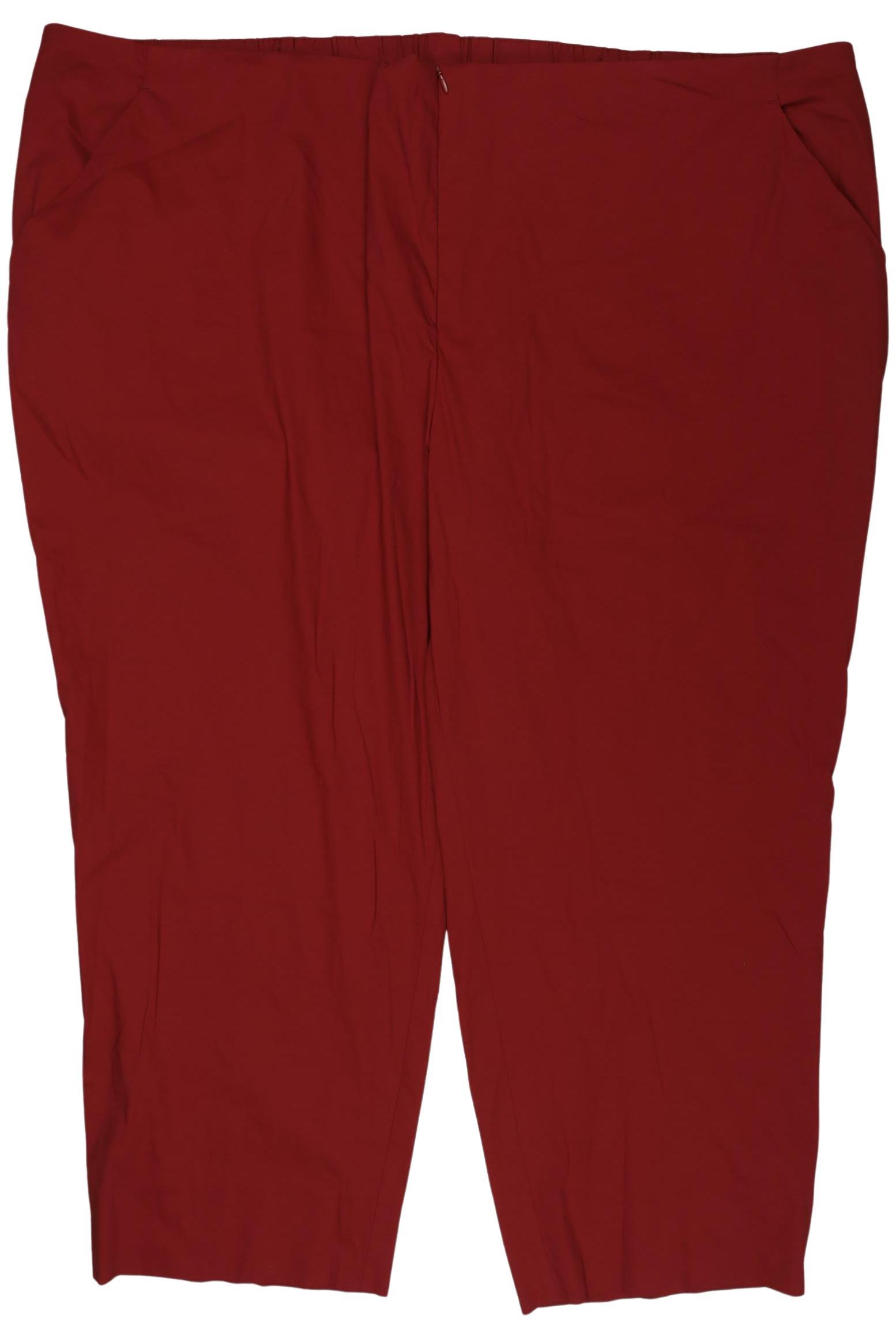 

Selection by Ulla Popken Damen Stoffhose, rot, Gr. 58