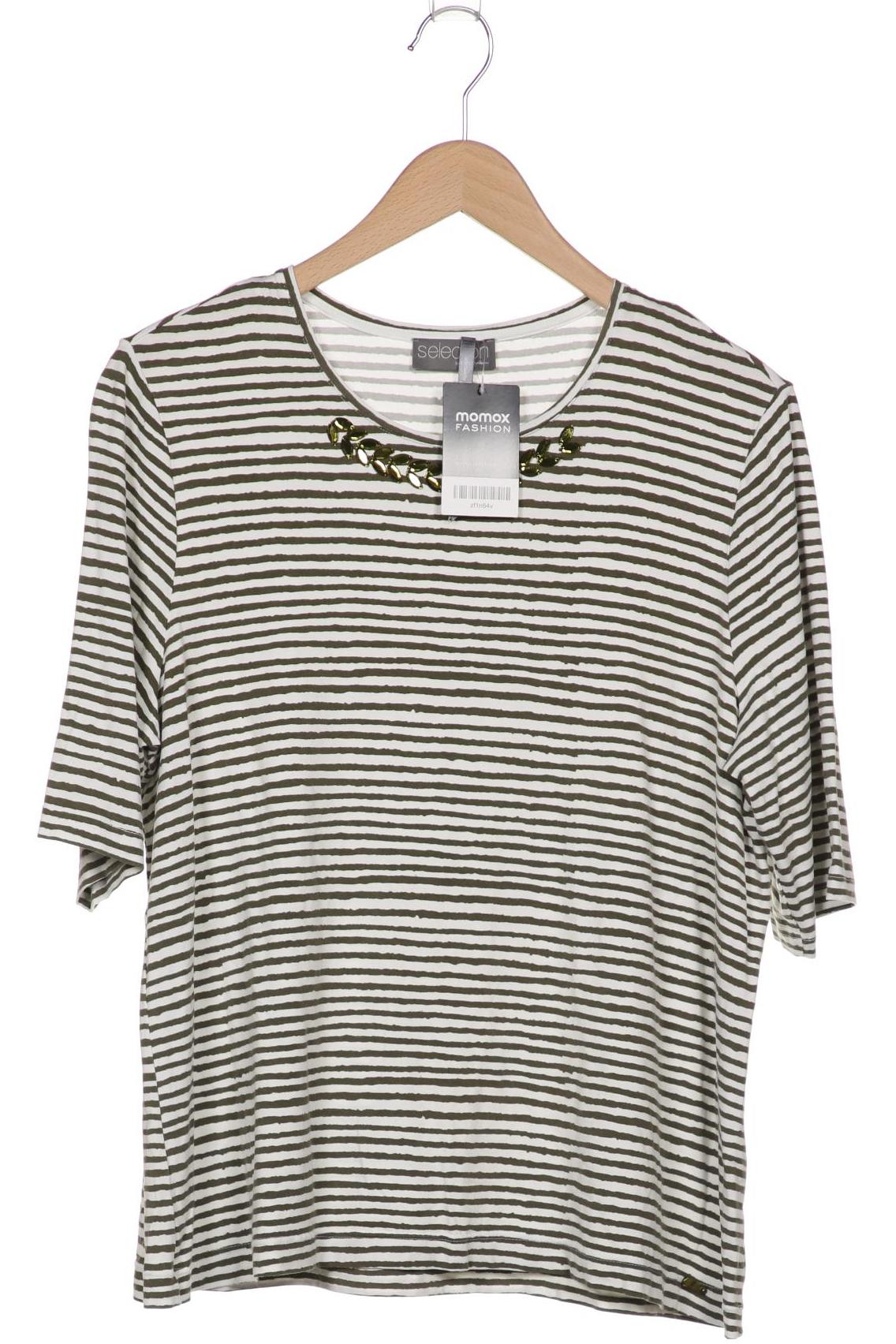 

Selection by Ulla Popken Damen T-Shirt, grün, Gr. 42