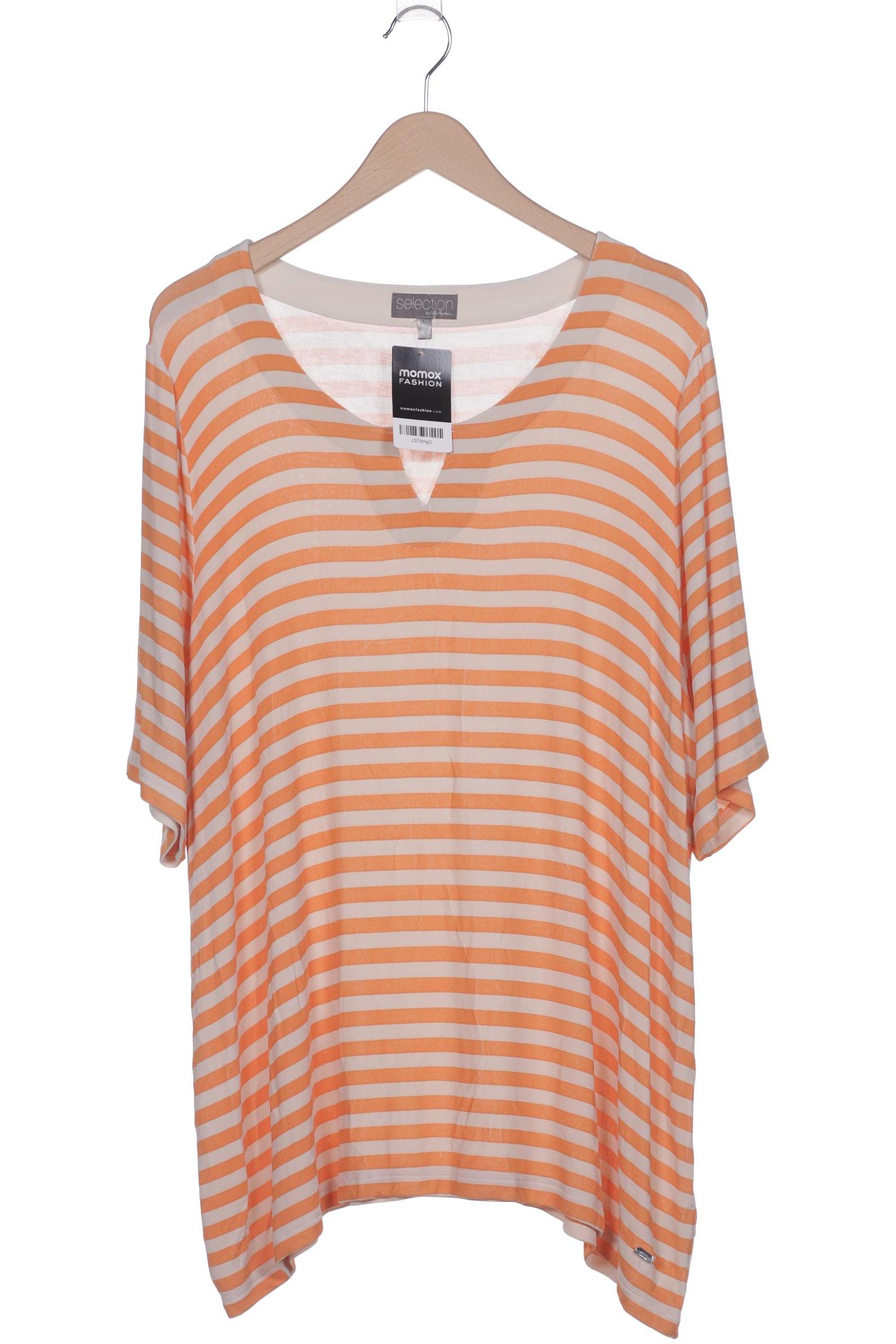 

Selection by Ulla Popken Damen T-Shirt, orange, Gr. 50