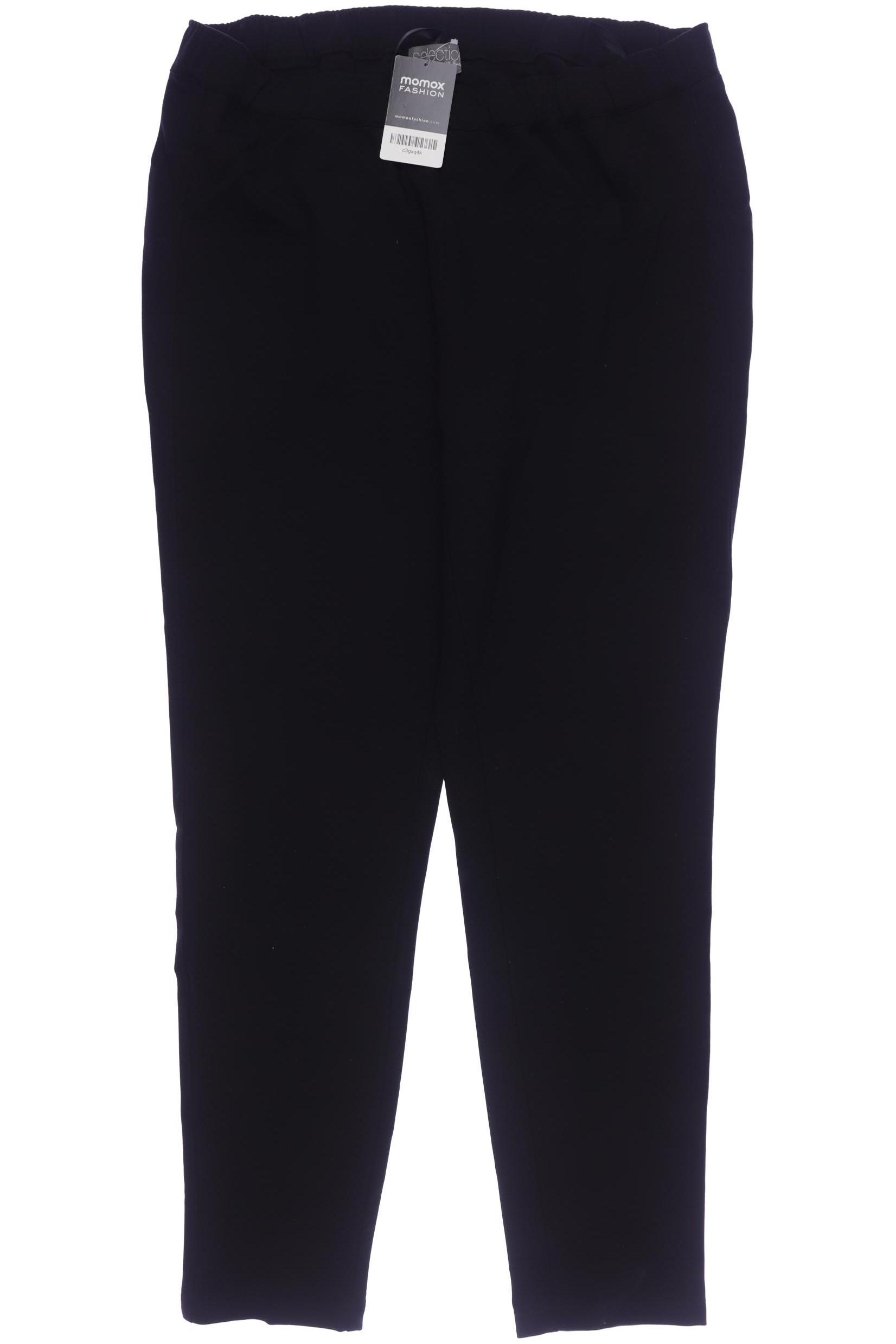 

Selection by Ulla Popken Damen Stoffhose, schwarz, Gr. 48