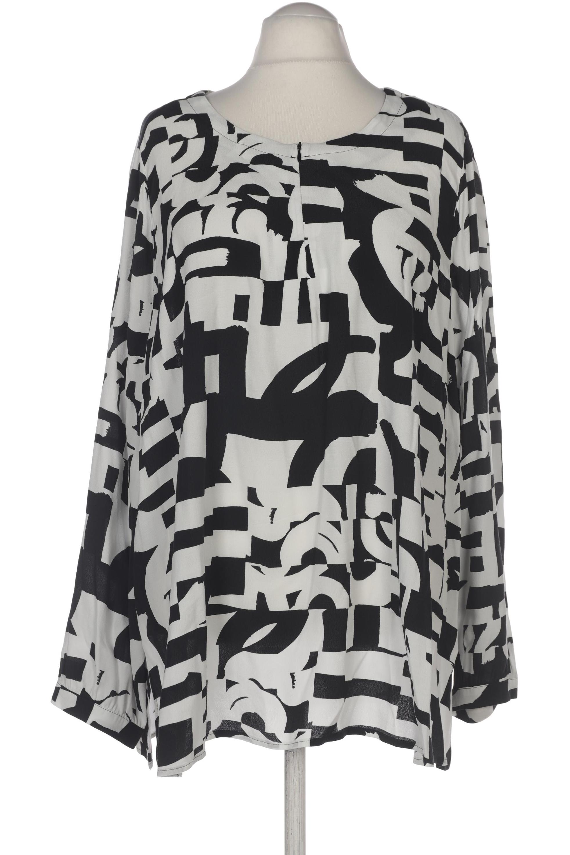 

Selection by Ulla Popken Damen Bluse, weiß, Gr. 54