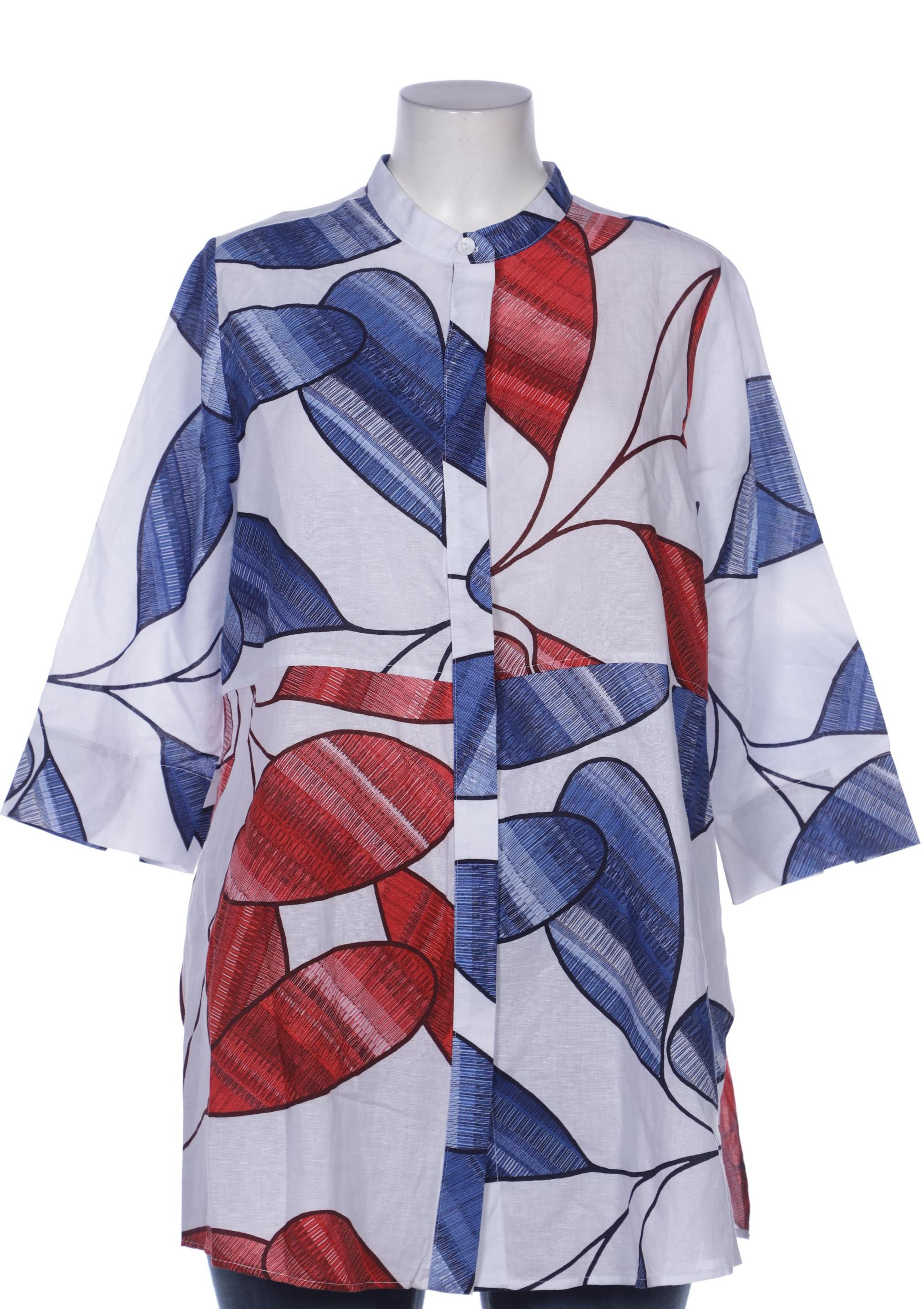 

Selection by Ulla Popken Damen Bluse, weiß, Gr. 42