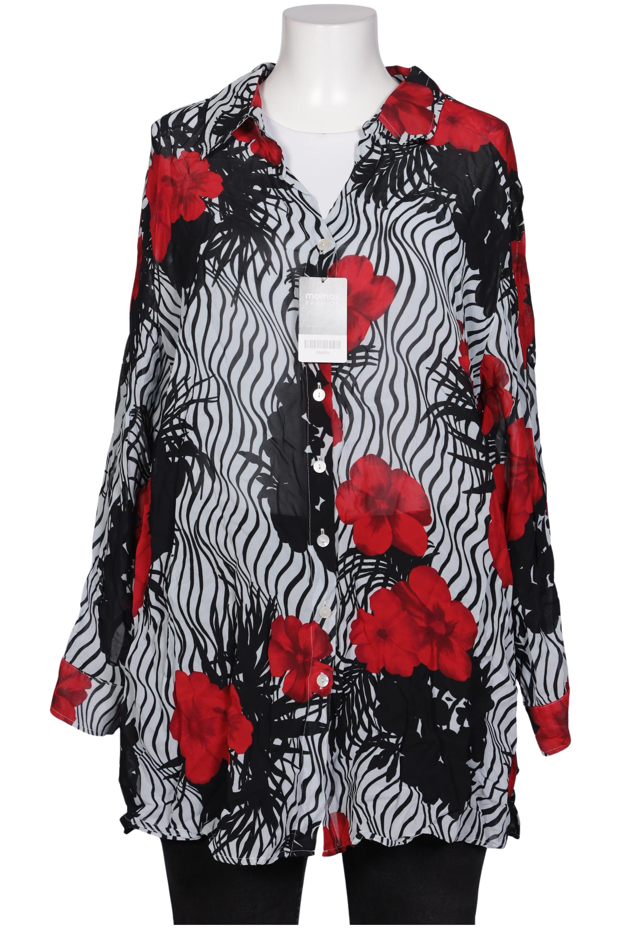 

Selection by Ulla Popken Damen Bluse, grau, Gr. 52