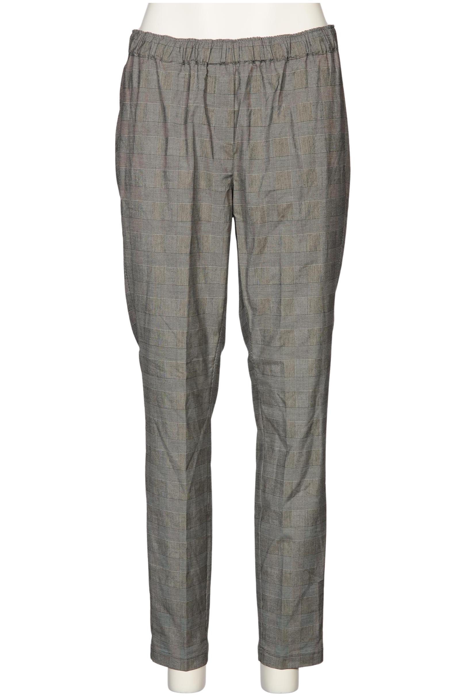 

Selection by Ulla Popken Damen Stoffhose, grau, Gr. 46