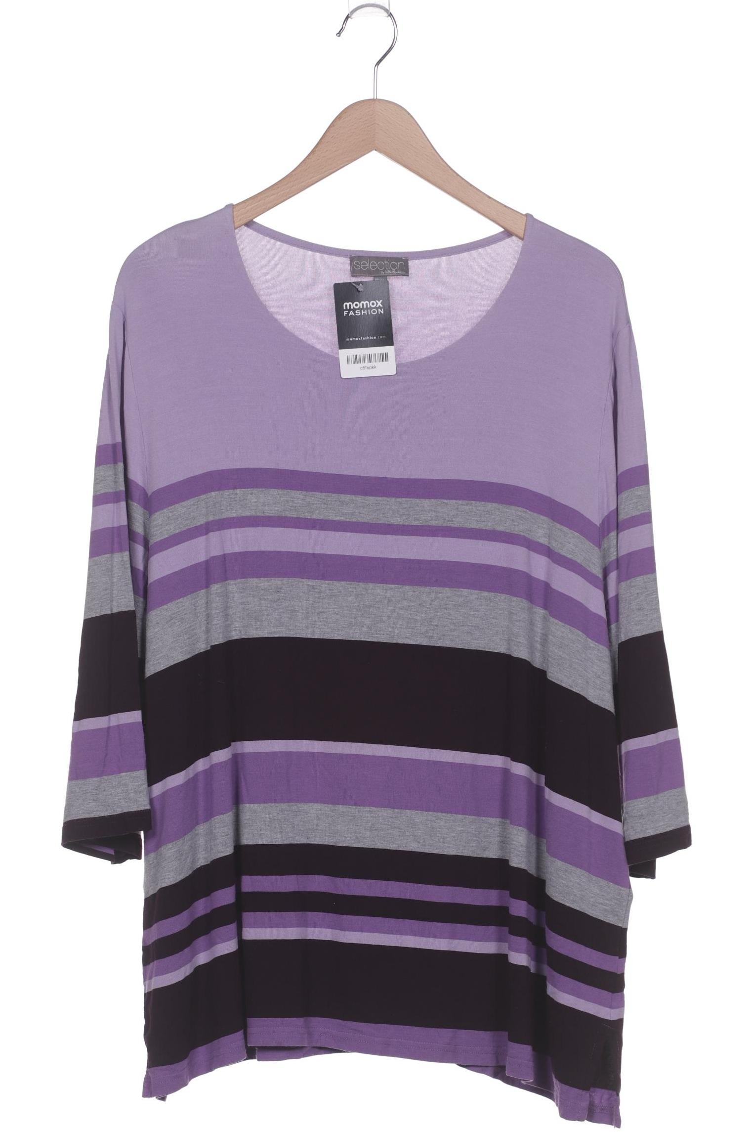 

Selection by Ulla Popken Damen Langarmshirt, flieder, Gr. 50