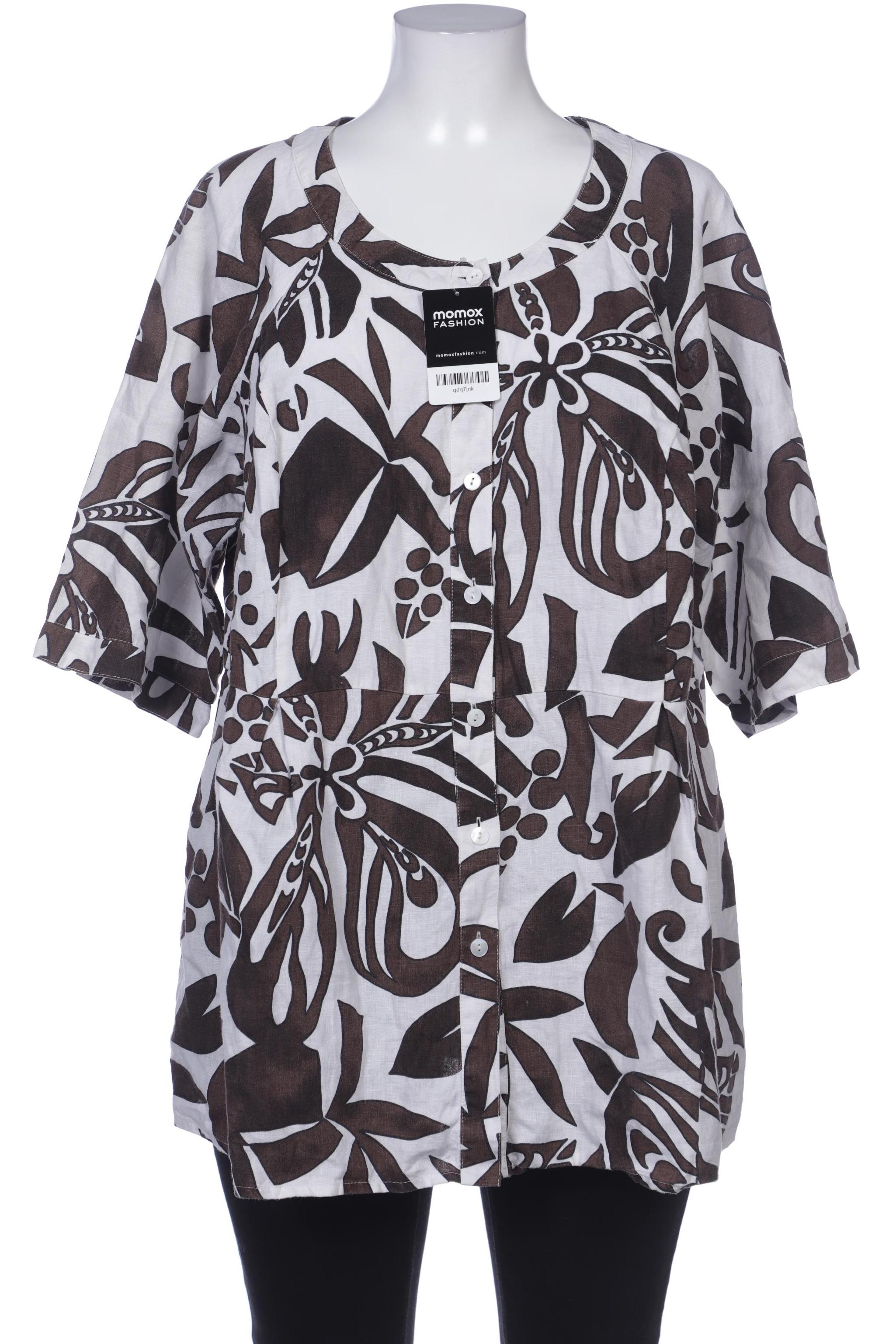 

Selection by Ulla Popken Damen Bluse, braun, Gr. 50