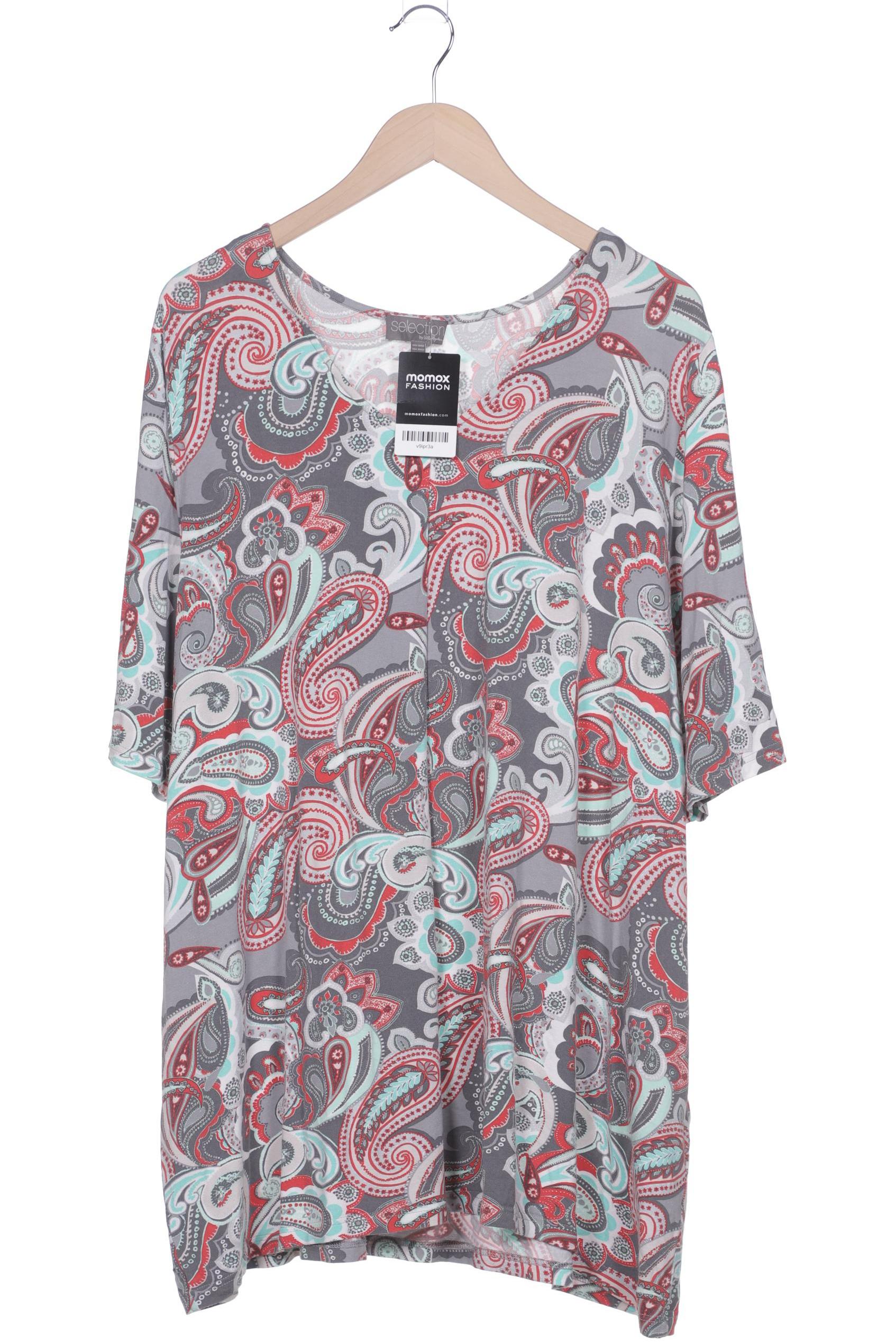 

Selection by Ulla Popken Damen T-Shirt, grau, Gr. 50