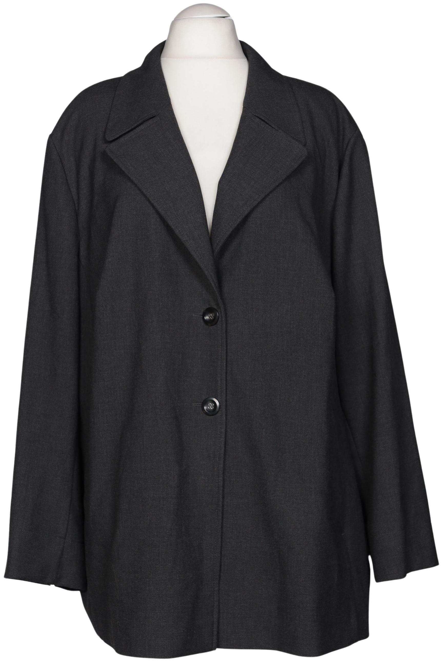 

Selection by Ulla Popken Damen Blazer, grau, Gr. 56