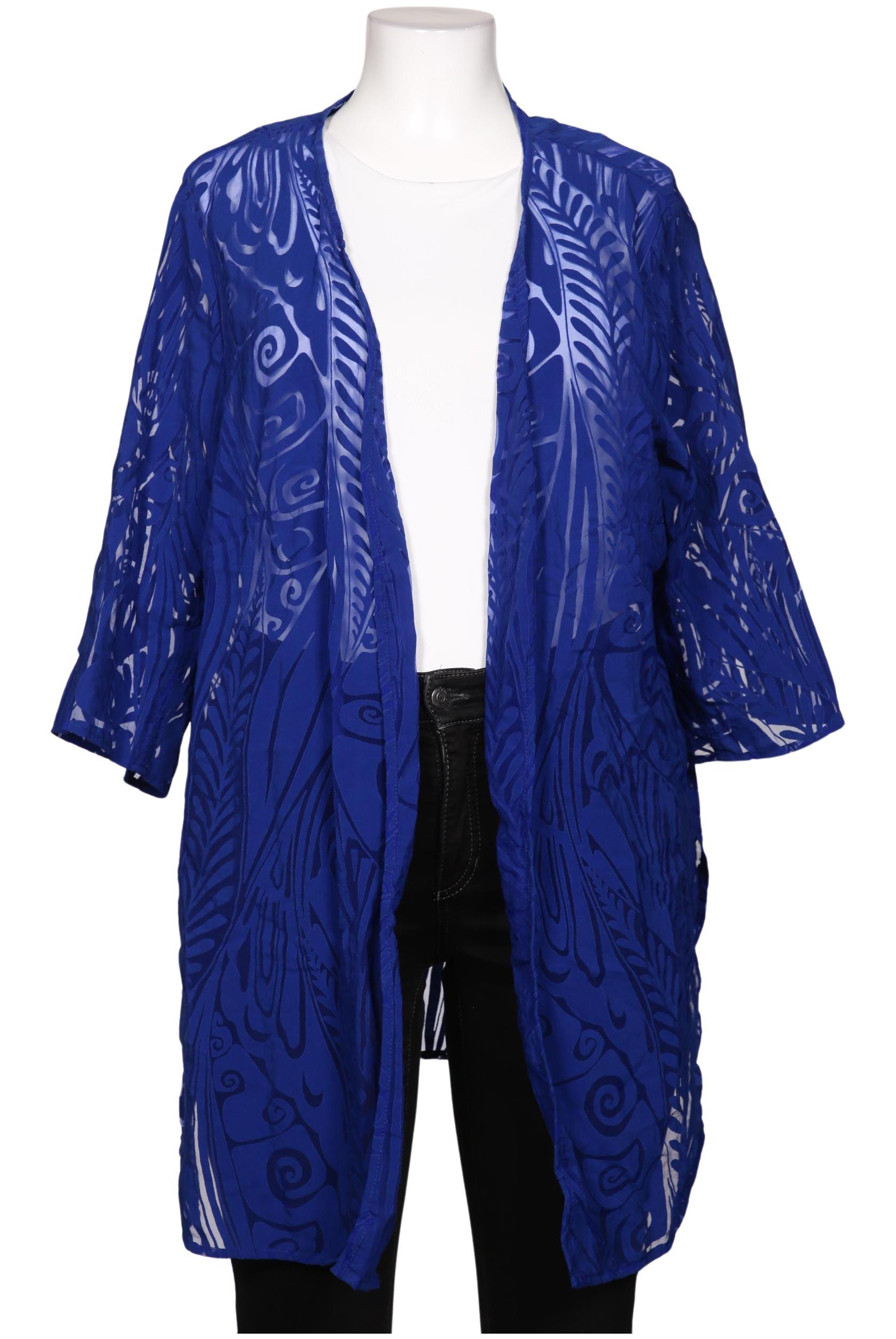 

Selection by Ulla Popken Damen Bluse, blau, Gr. 50