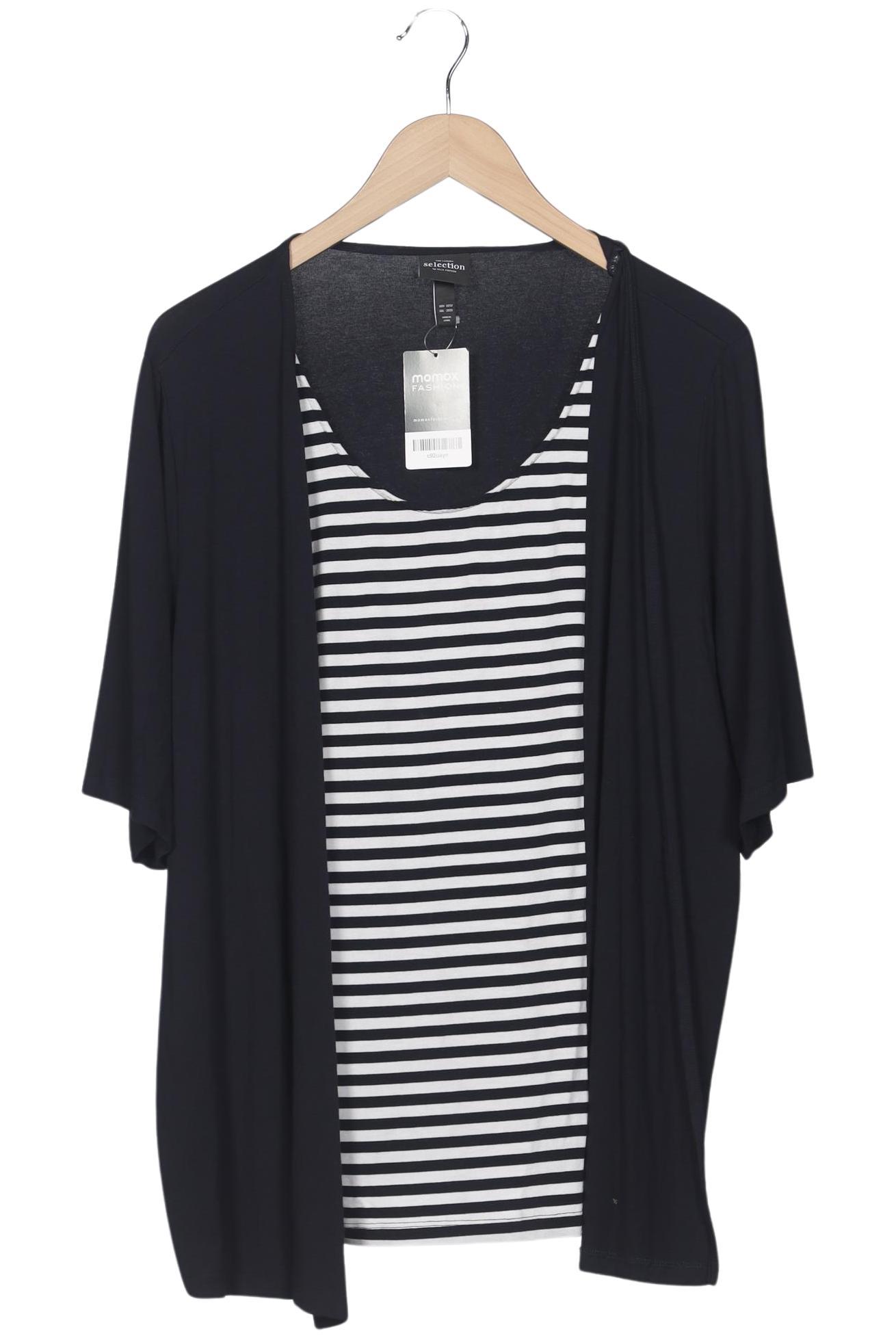 

Selection by Ulla Popken Damen T-Shirt, marineblau, Gr. 50