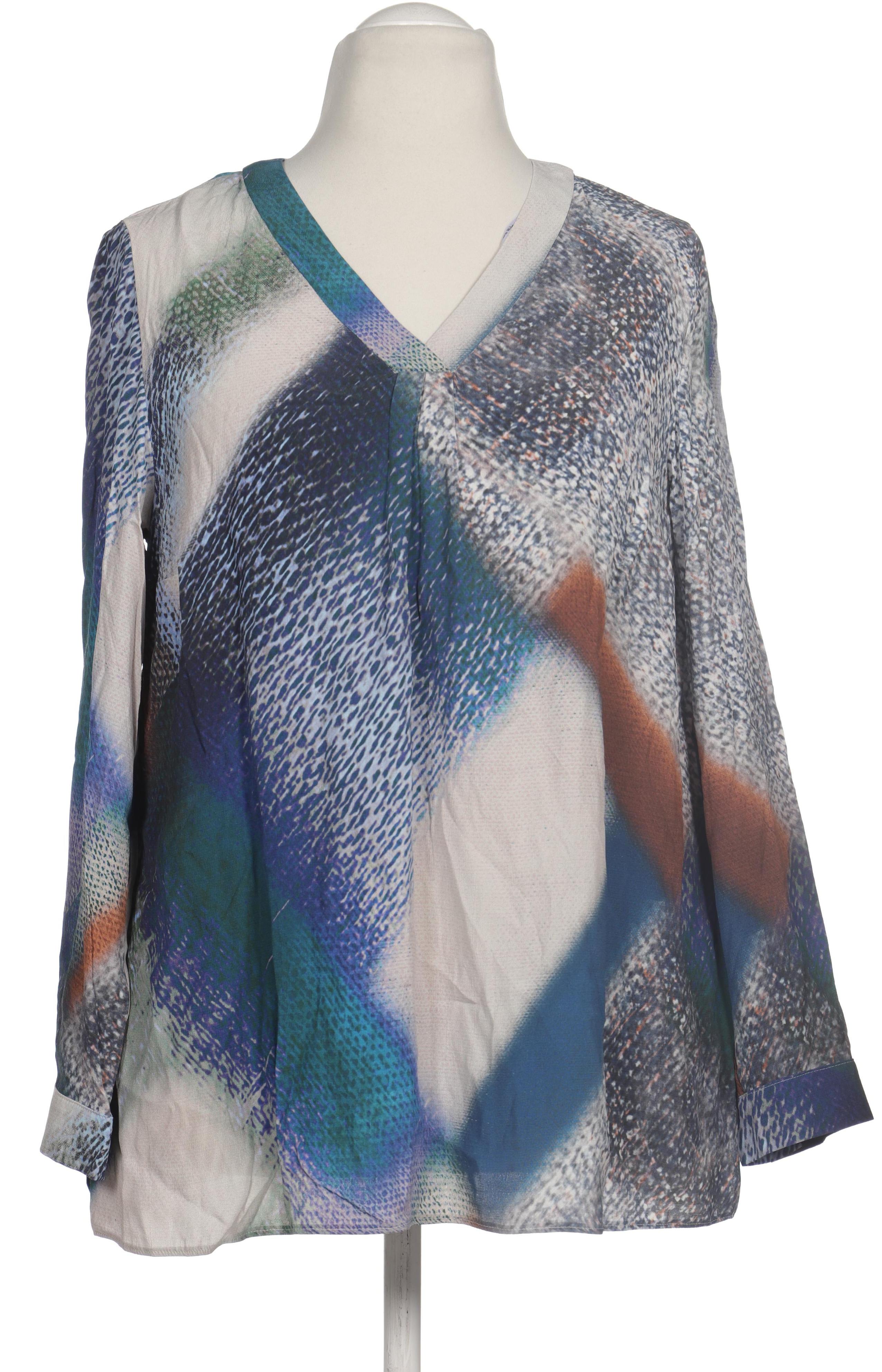 

Selection by Ulla Popken Damen Bluse, blau, Gr. 42