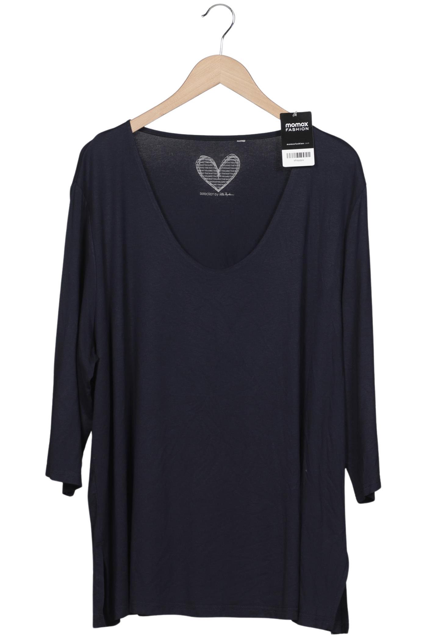 

Selection by Ulla Popken Damen Langarmshirt, marineblau, Gr. 48