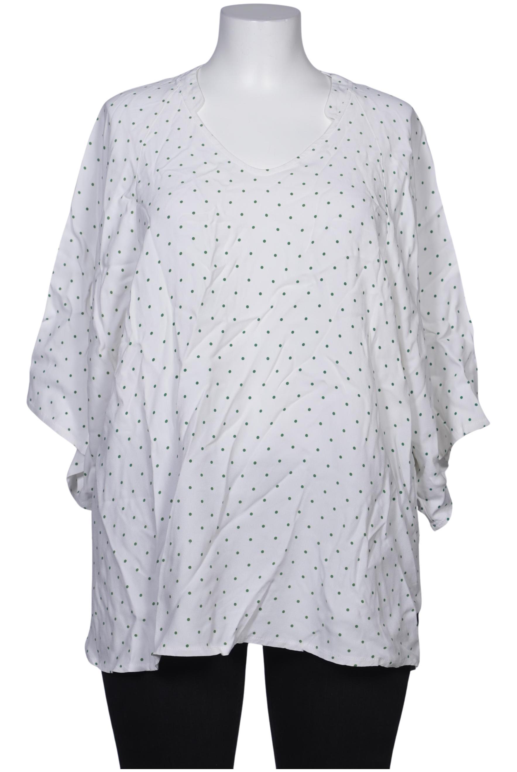 

Selection by Ulla Popken Damen Bluse, weiß, Gr. 46