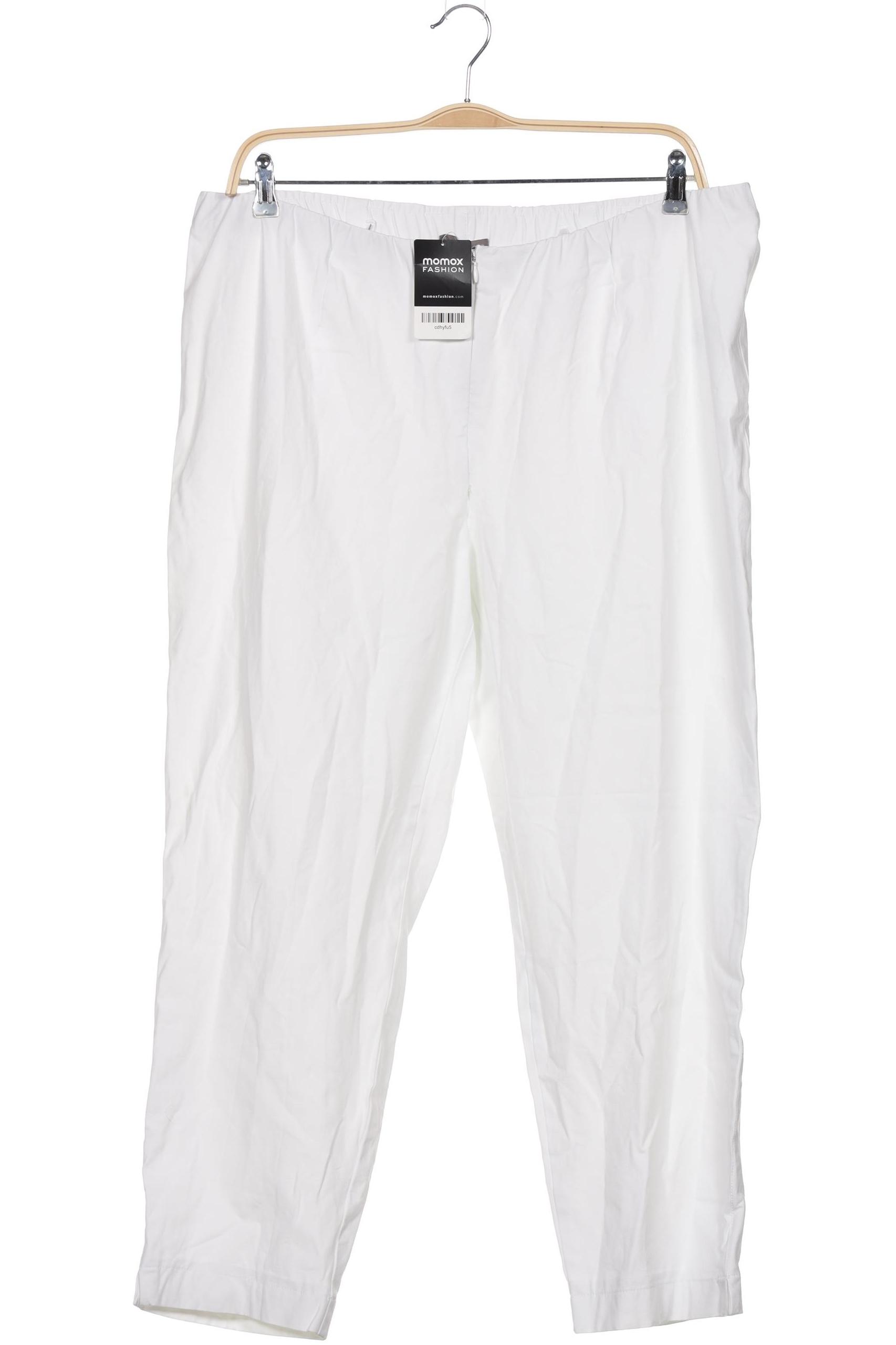 

Selection by Ulla Popken Damen Stoffhose, weiß, Gr. 50