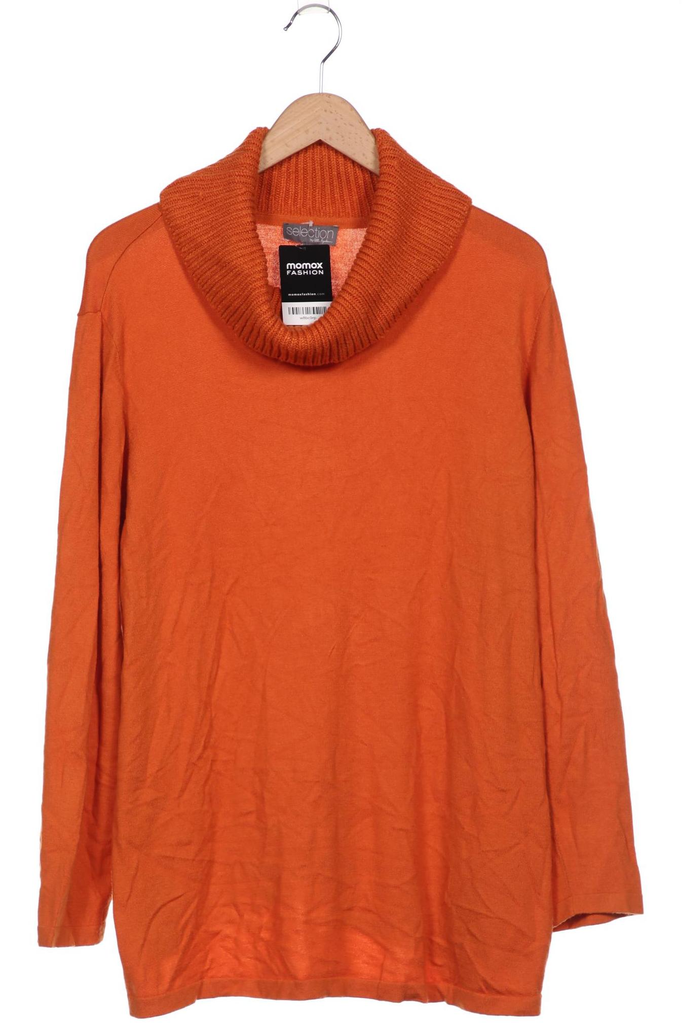 

Selection by Ulla Popken Damen Pullover, orange, Gr. 46