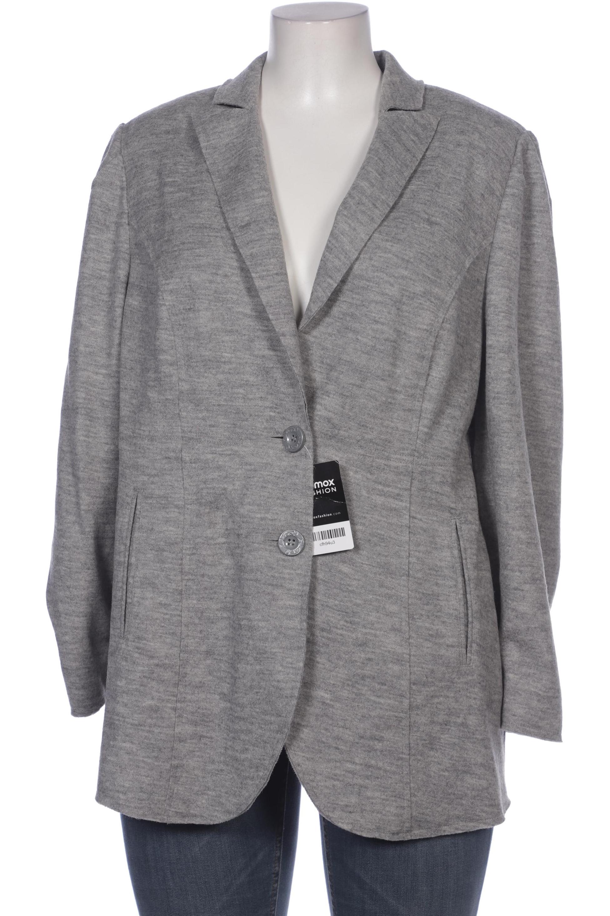 

Selection by Ulla Popken Damen Blazer, grau, Gr. 48
