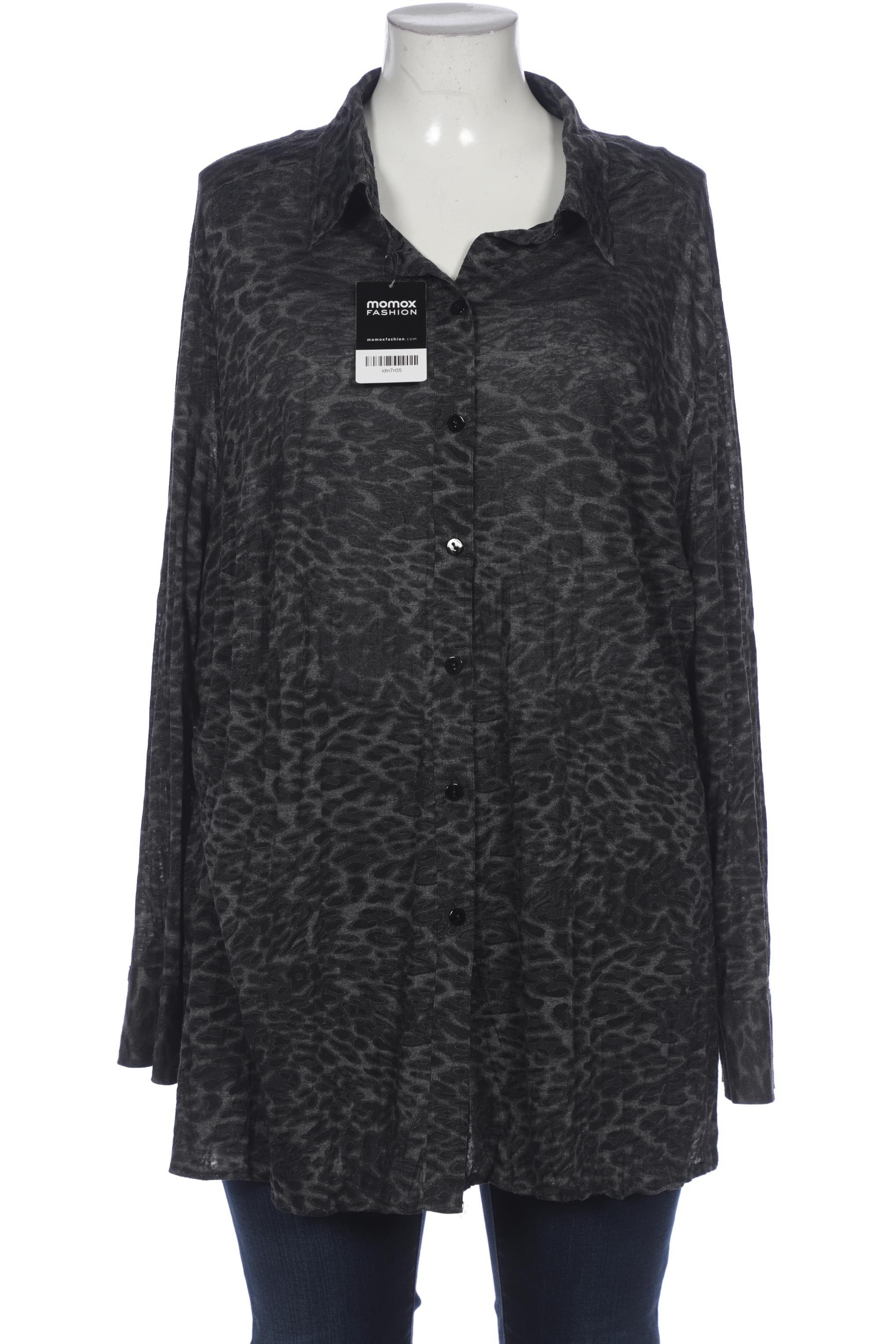 

Selection by Ulla Popken Damen Bluse, grau, Gr. 50