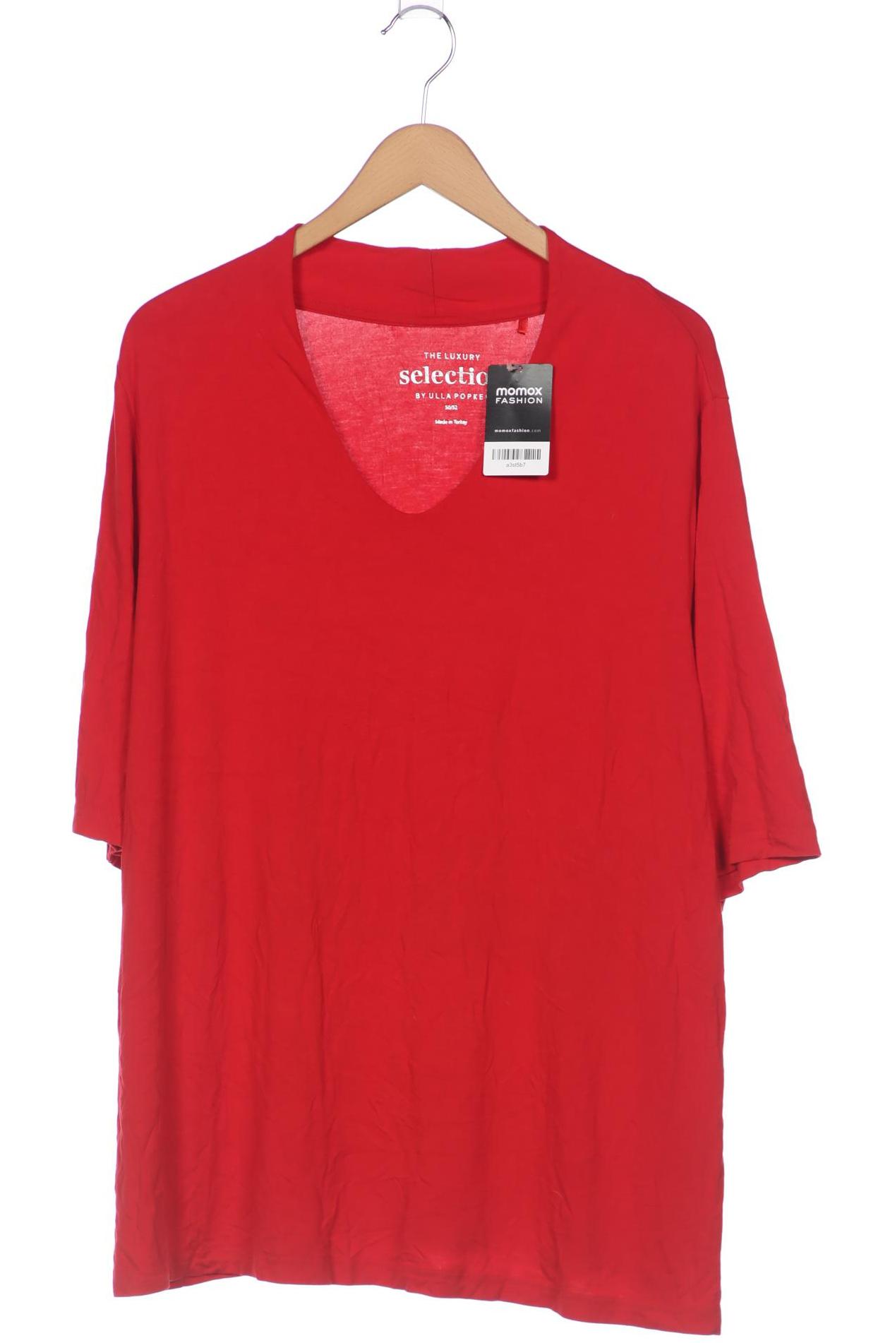 

Selection by Ulla Popken Damen Langarmshirt, rot, Gr. 50