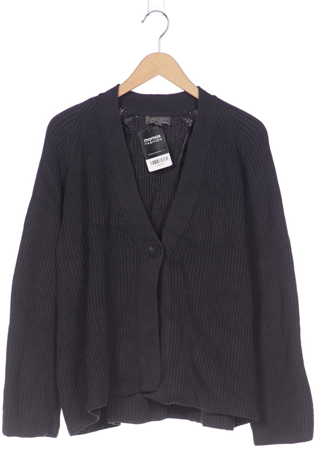 

Selection by Ulla Popken Damen Strickjacke, grau, Gr. 50
