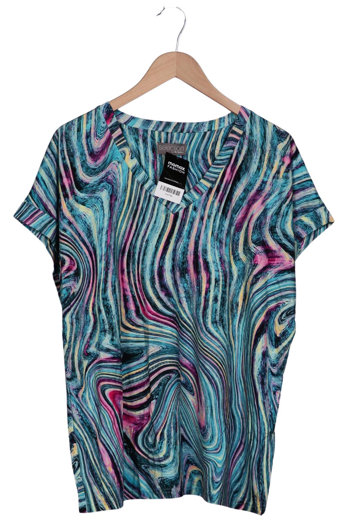

Selection by Ulla Popken Damen T-Shirt, türkis, Gr. 46