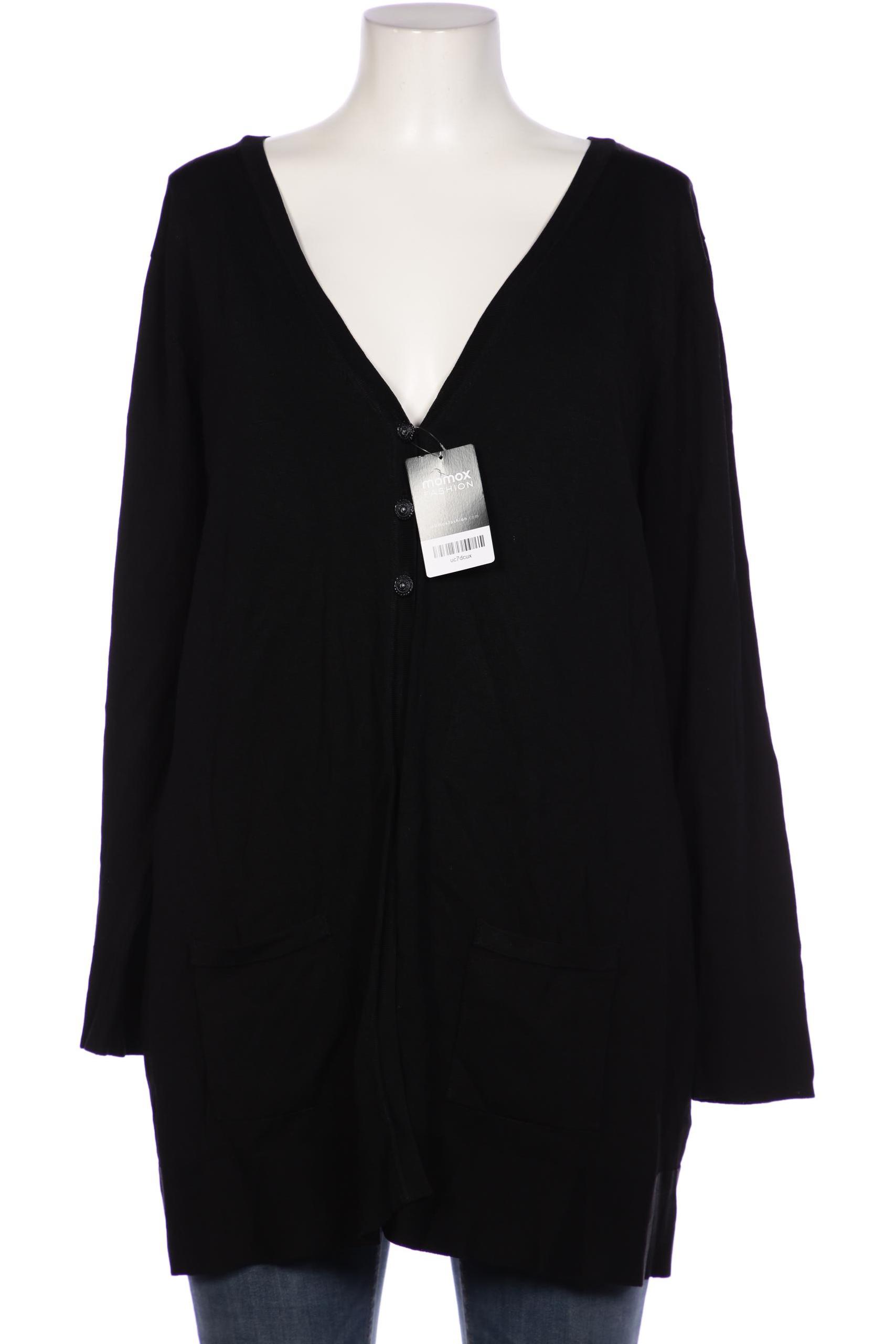 Thumbnail - Selection by Ulla Popken Damen Strickjacke, schwarz, Gr. 48