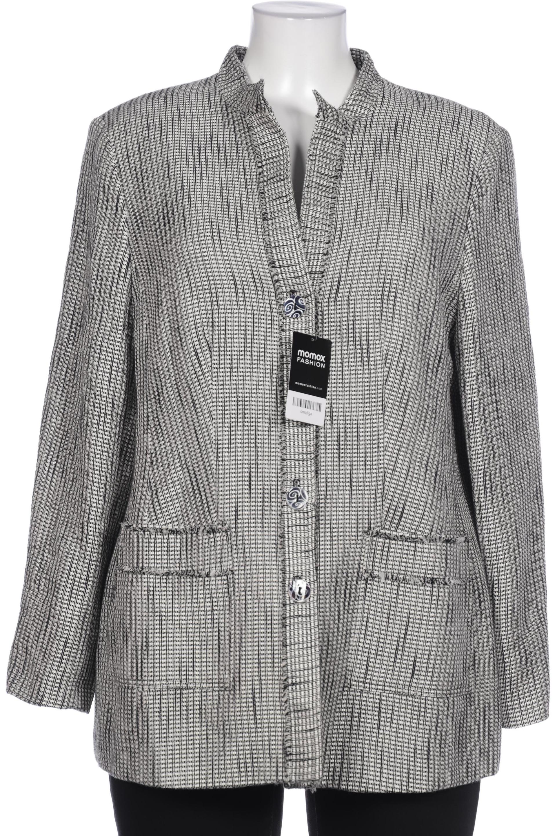 

Selection by Ulla Popken Damen Blazer, grau, Gr. 44