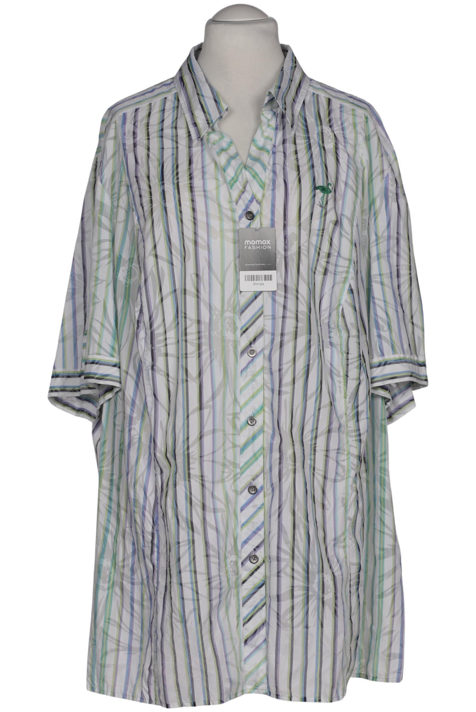 

Selection by Ulla Popken Damen Bluse, weiß, Gr. 58