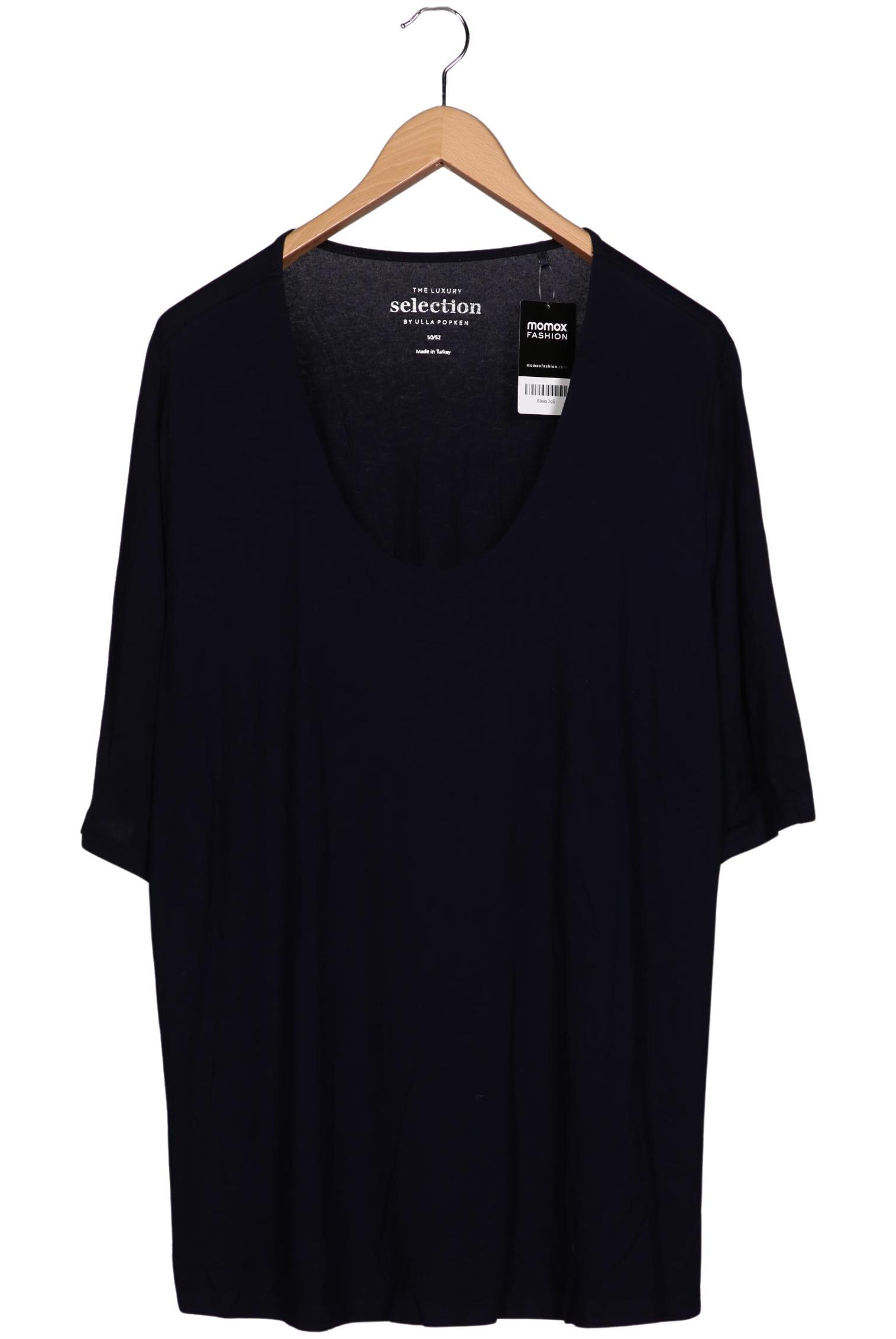 

Selection by Ulla Popken Damen T-Shirt, marineblau, Gr. 50
