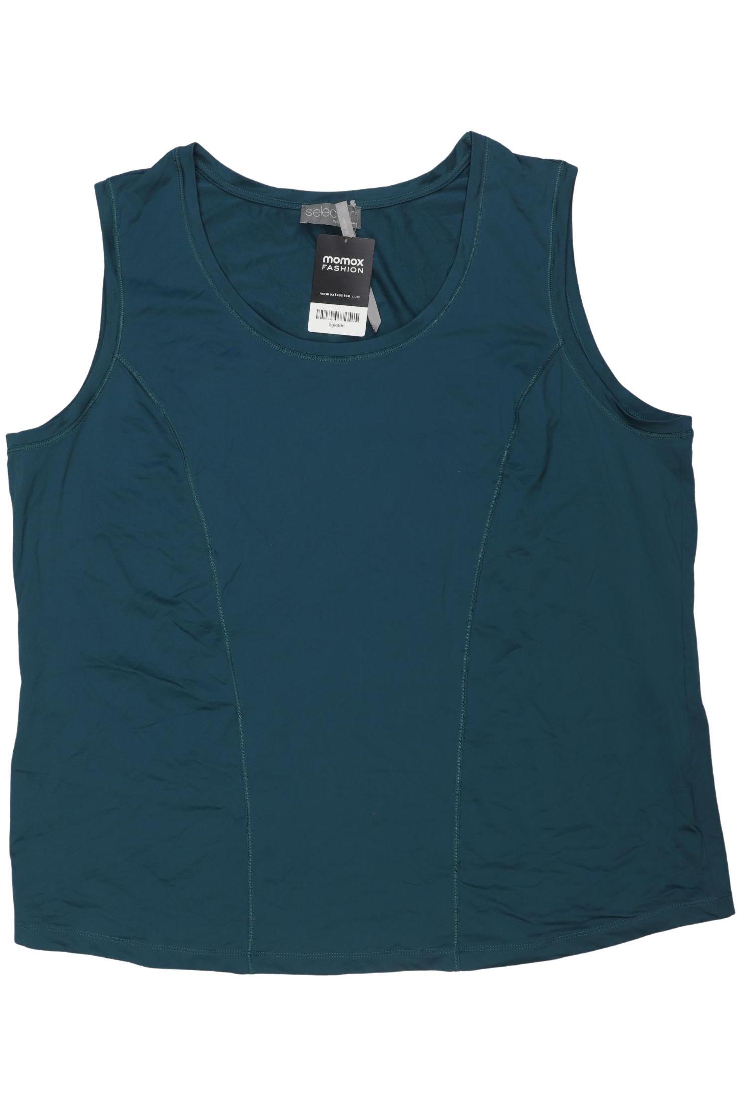 

Selection by Ulla Popken Damen Top, türkis, Gr. 50