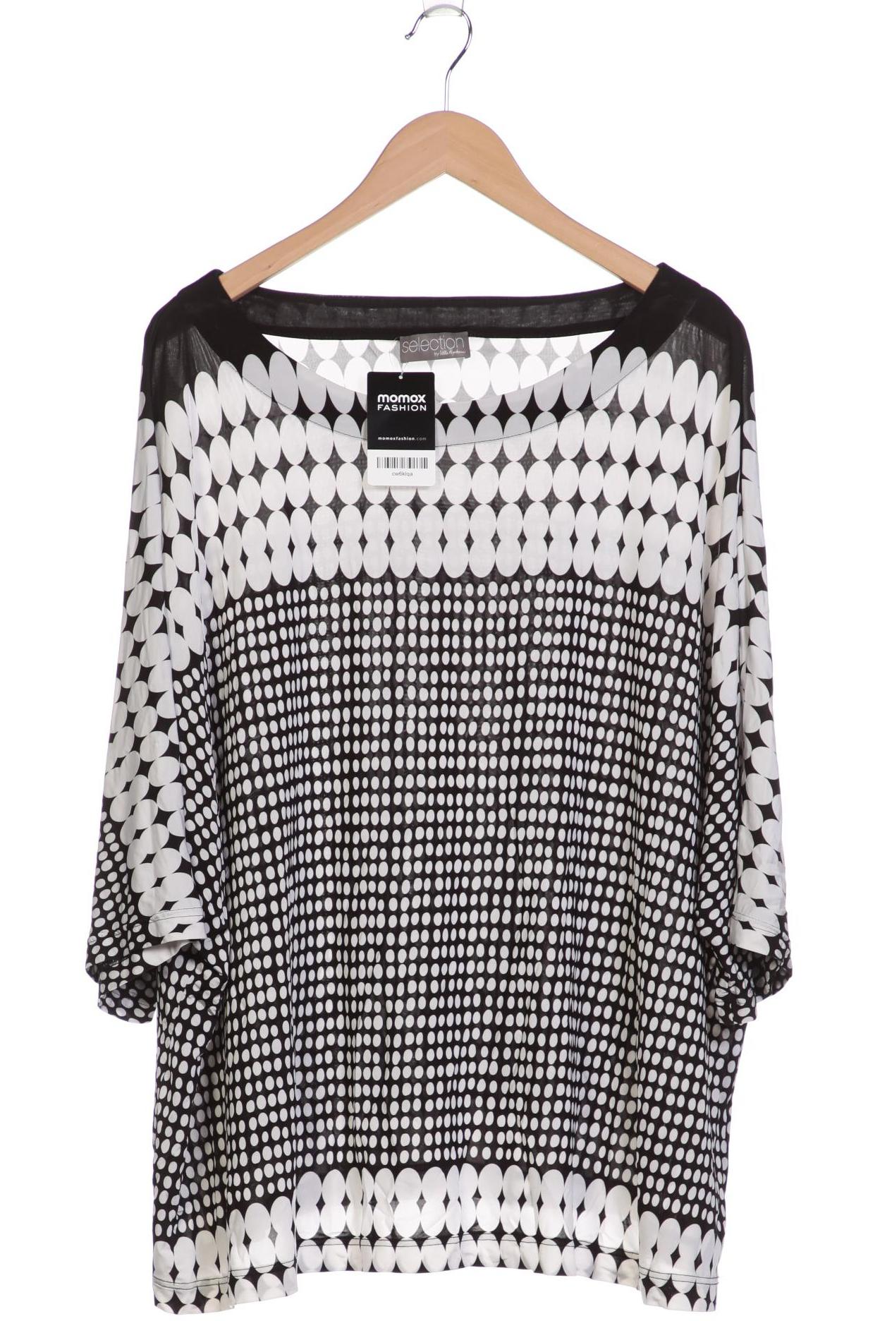 

Selection by Ulla Popken Damen T-Shirt, schwarz, Gr. 48