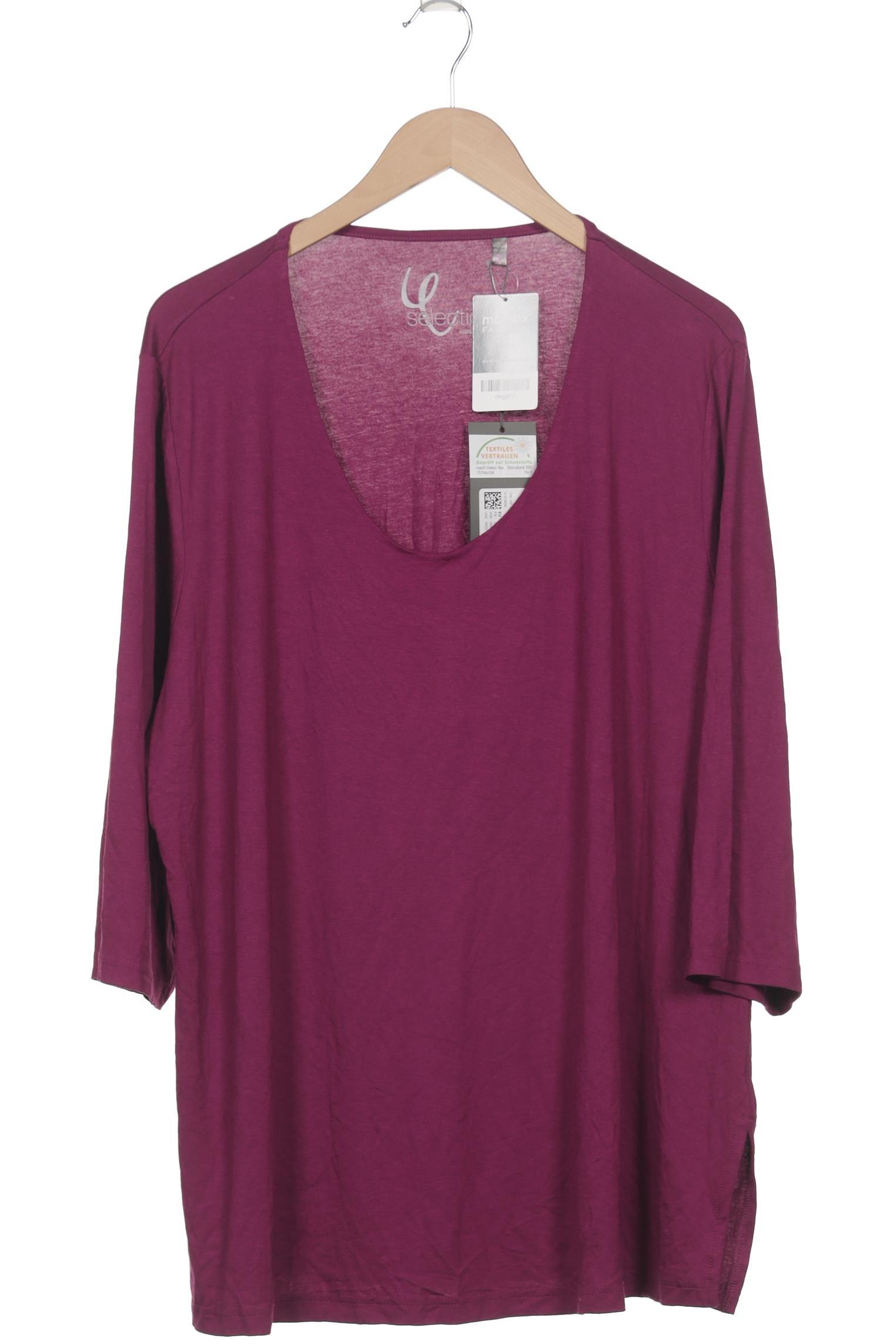 

Selection by Ulla Popken Damen Langarmshirt, pink, Gr. 50