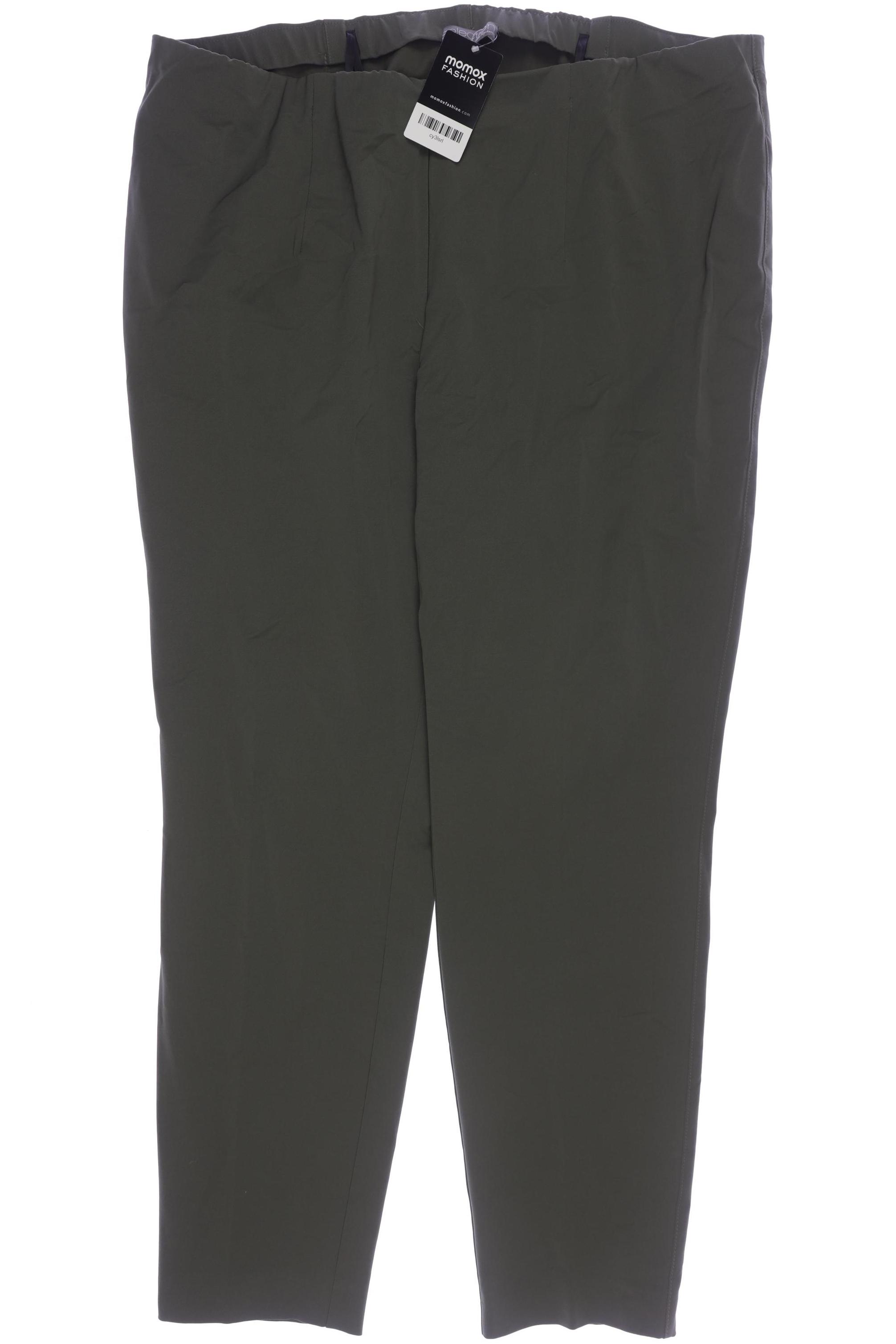 

Selection by Ulla Popken Damen Stoffhose, grün, Gr. 50