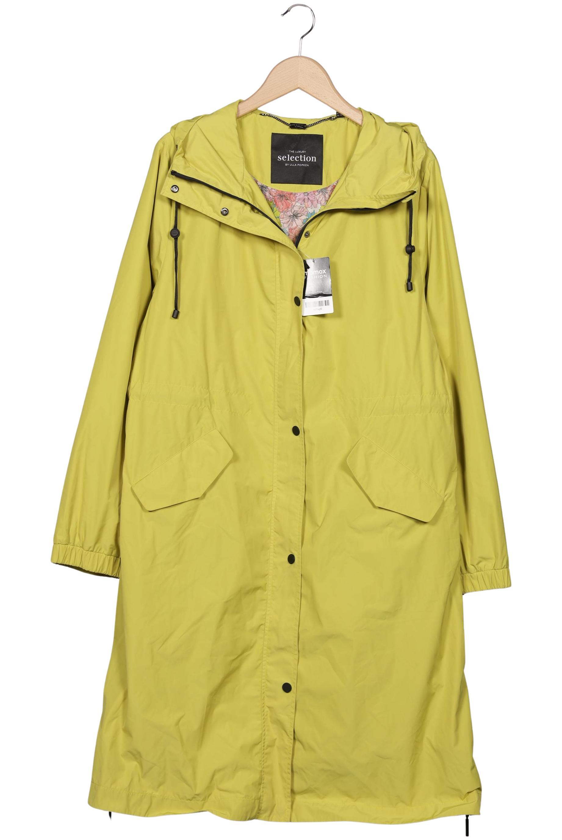 

Selection by Ulla Popken Damen Mantel, gelb, Gr. 42