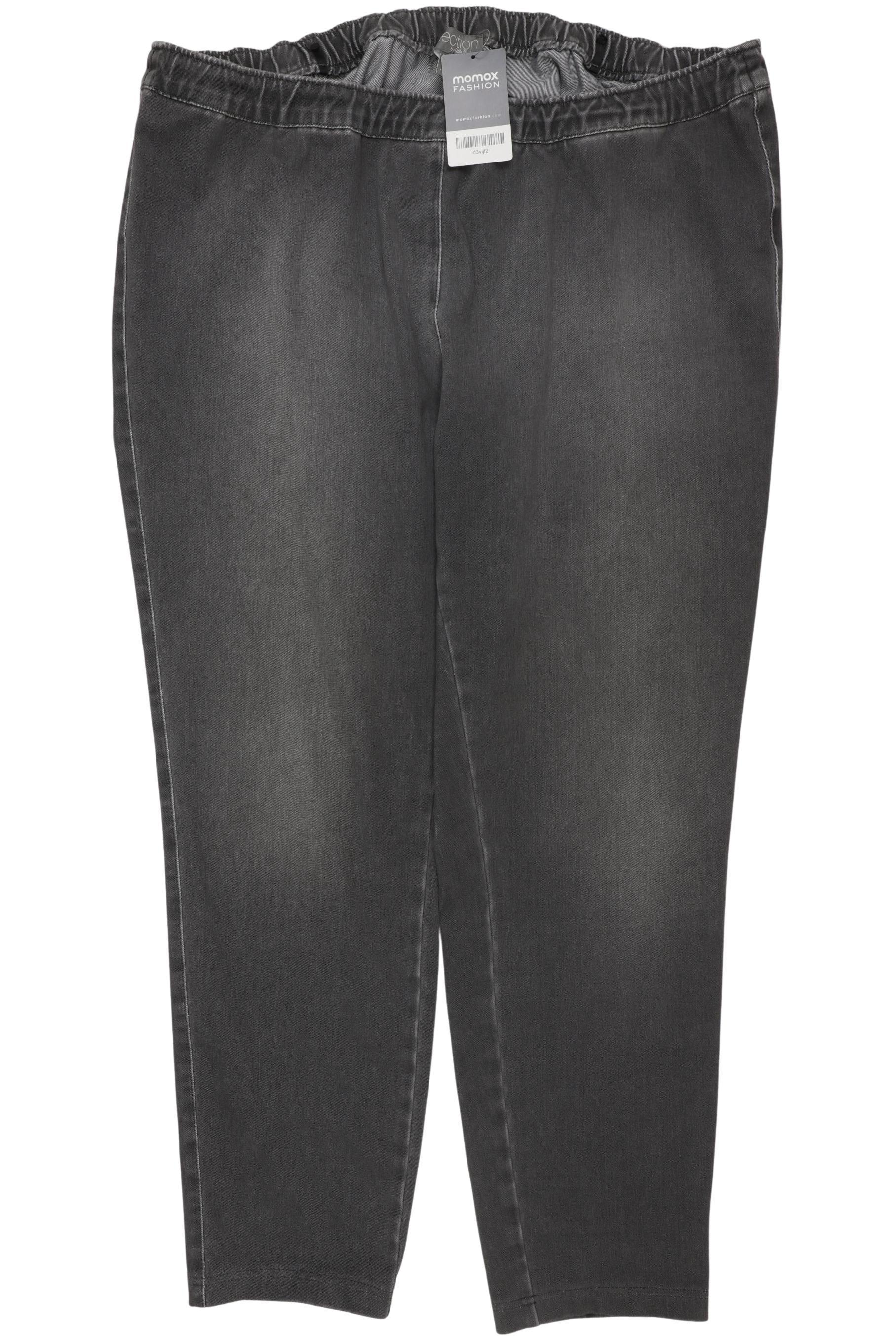 

Selection by Ulla Popken Damen Stoffhose, grau, Gr. 50