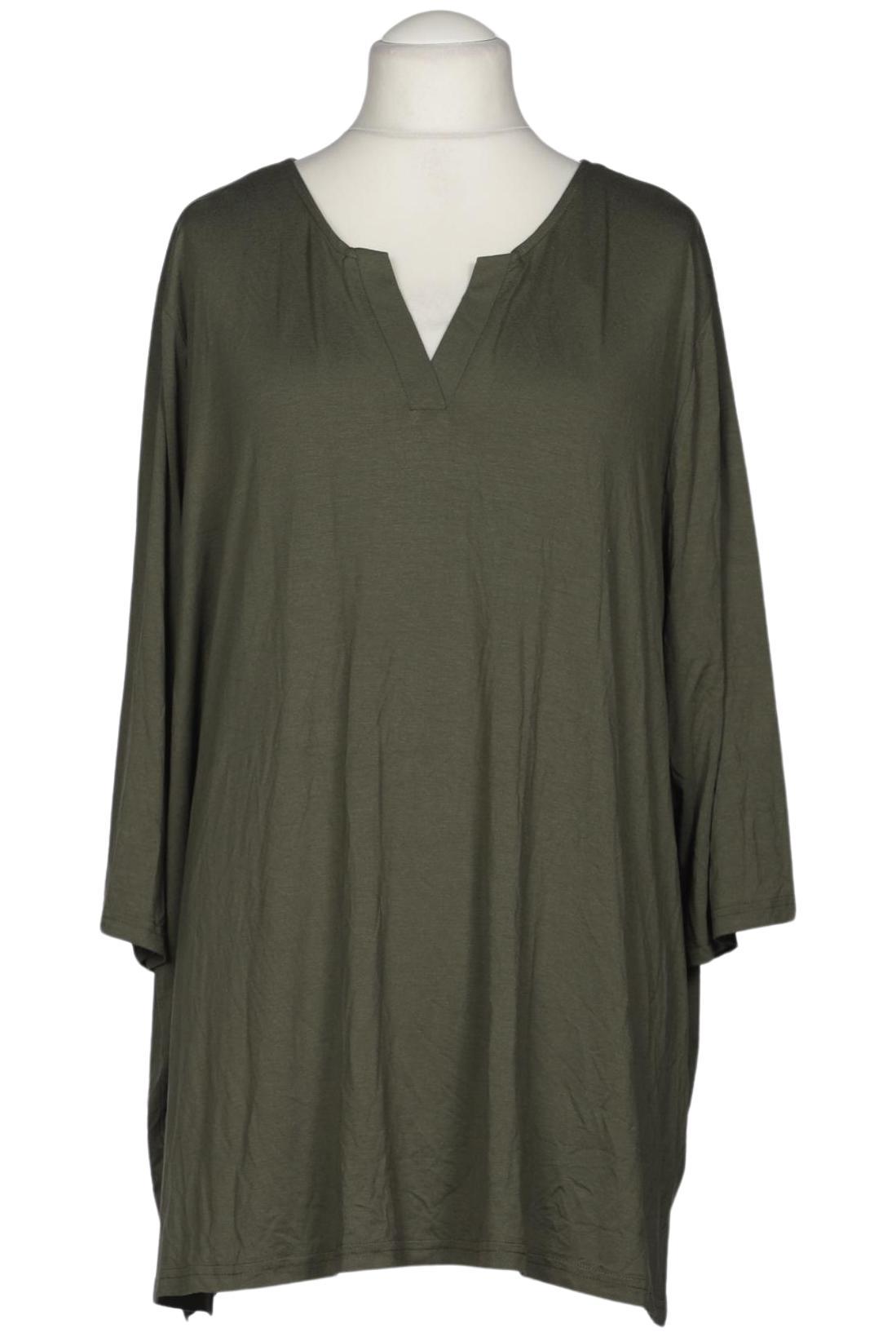 

Selection by Ulla Popken Damen Langarmshirt, grün, Gr. 58