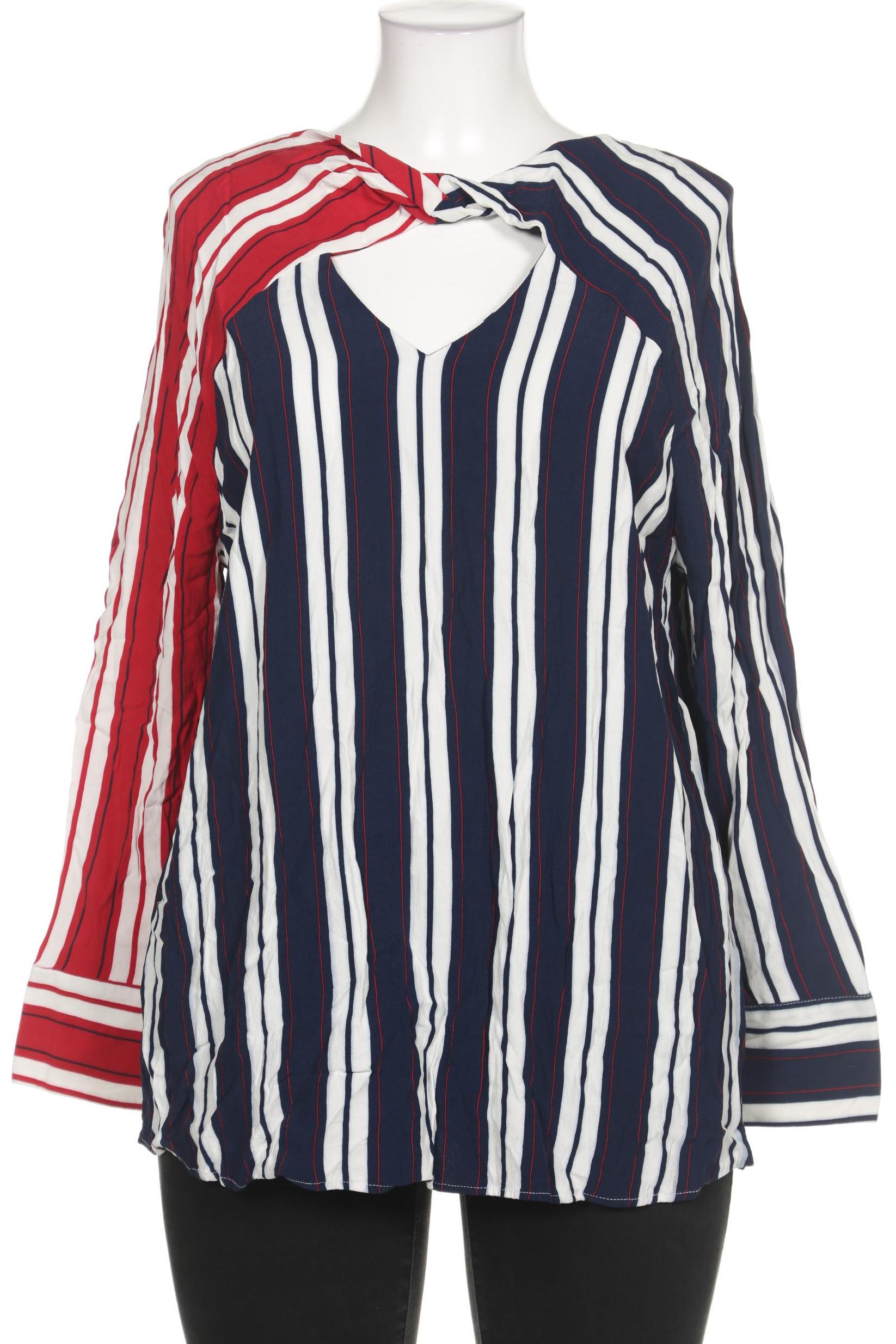 

Selection by Ulla Popken Damen Bluse, marineblau, Gr. 46