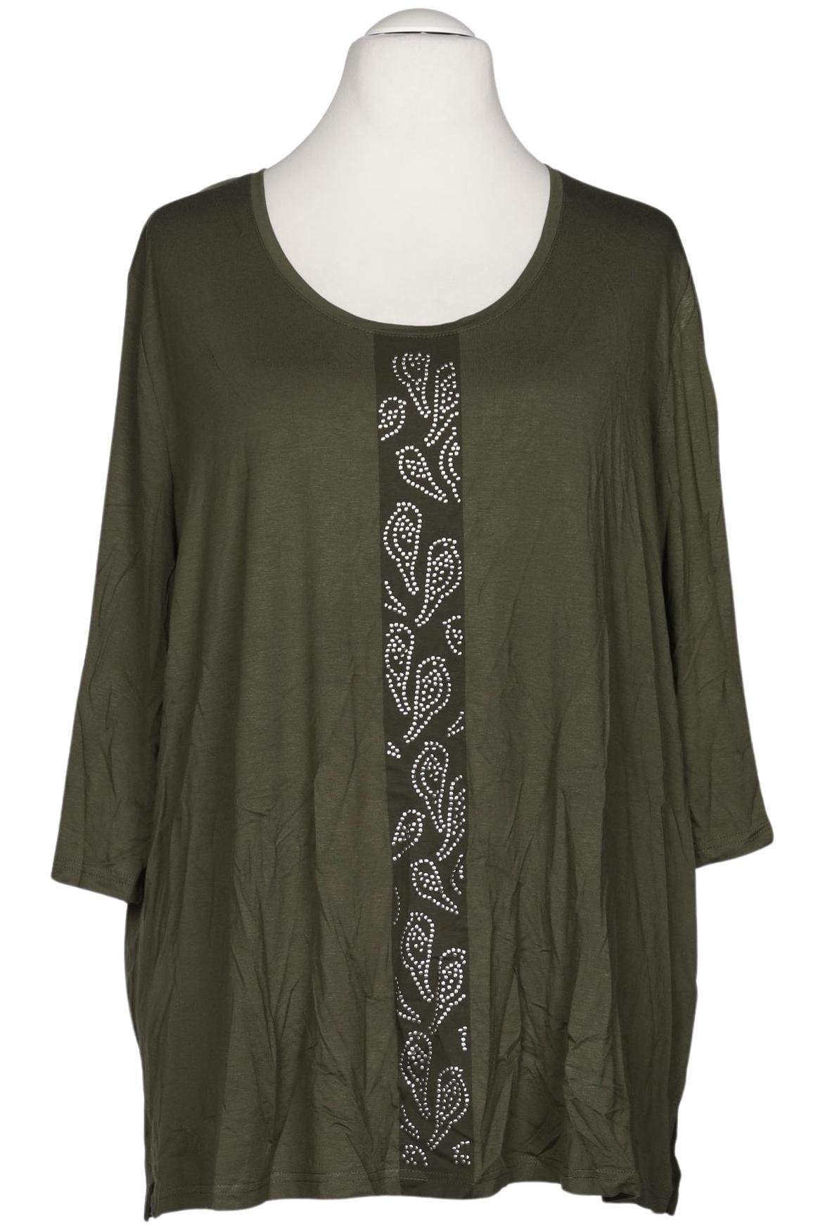 

Selection by Ulla Popken Damen T-Shirt, grün, Gr. 54