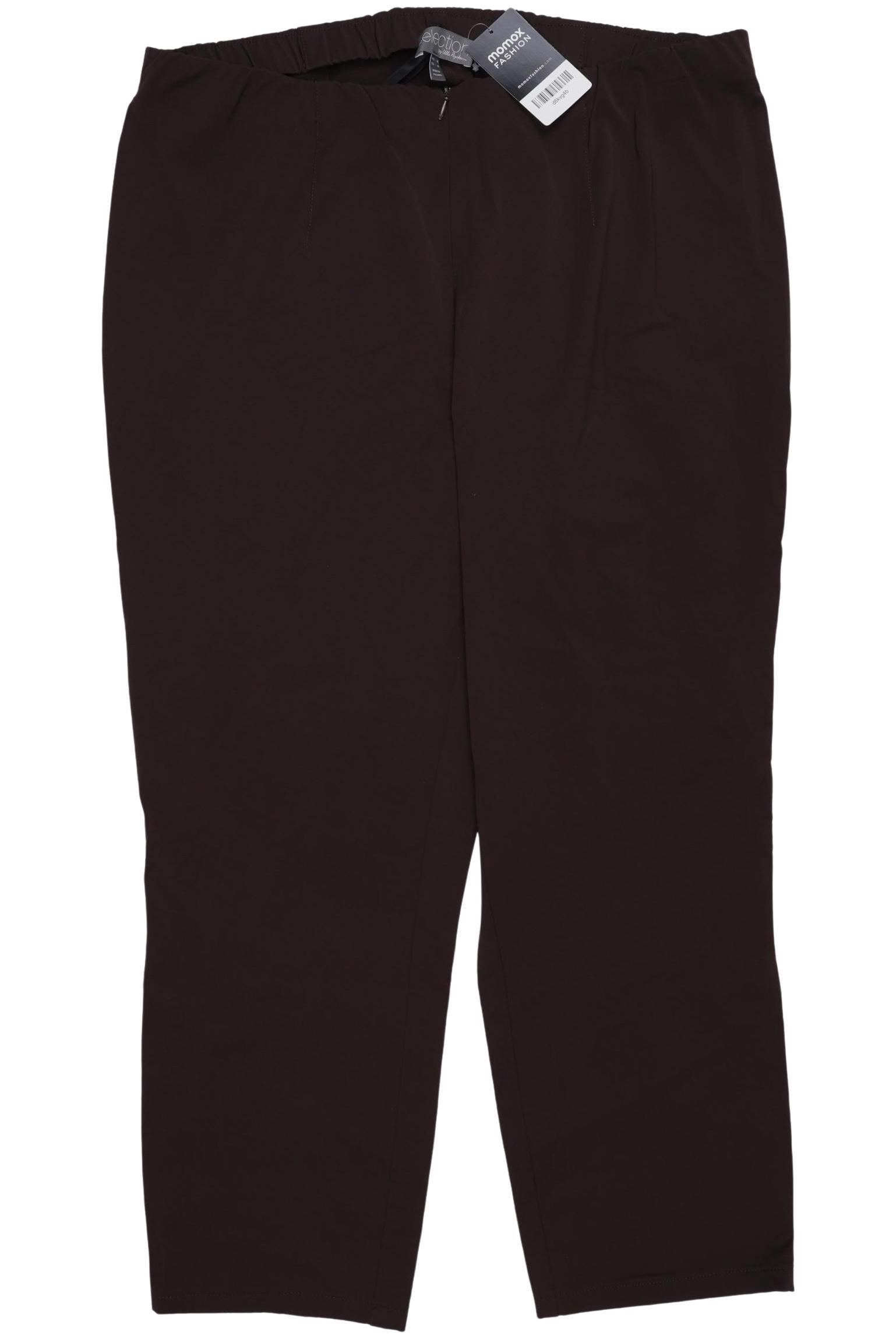 

Selection by Ulla Popken Damen Stoffhose, braun, Gr. 48