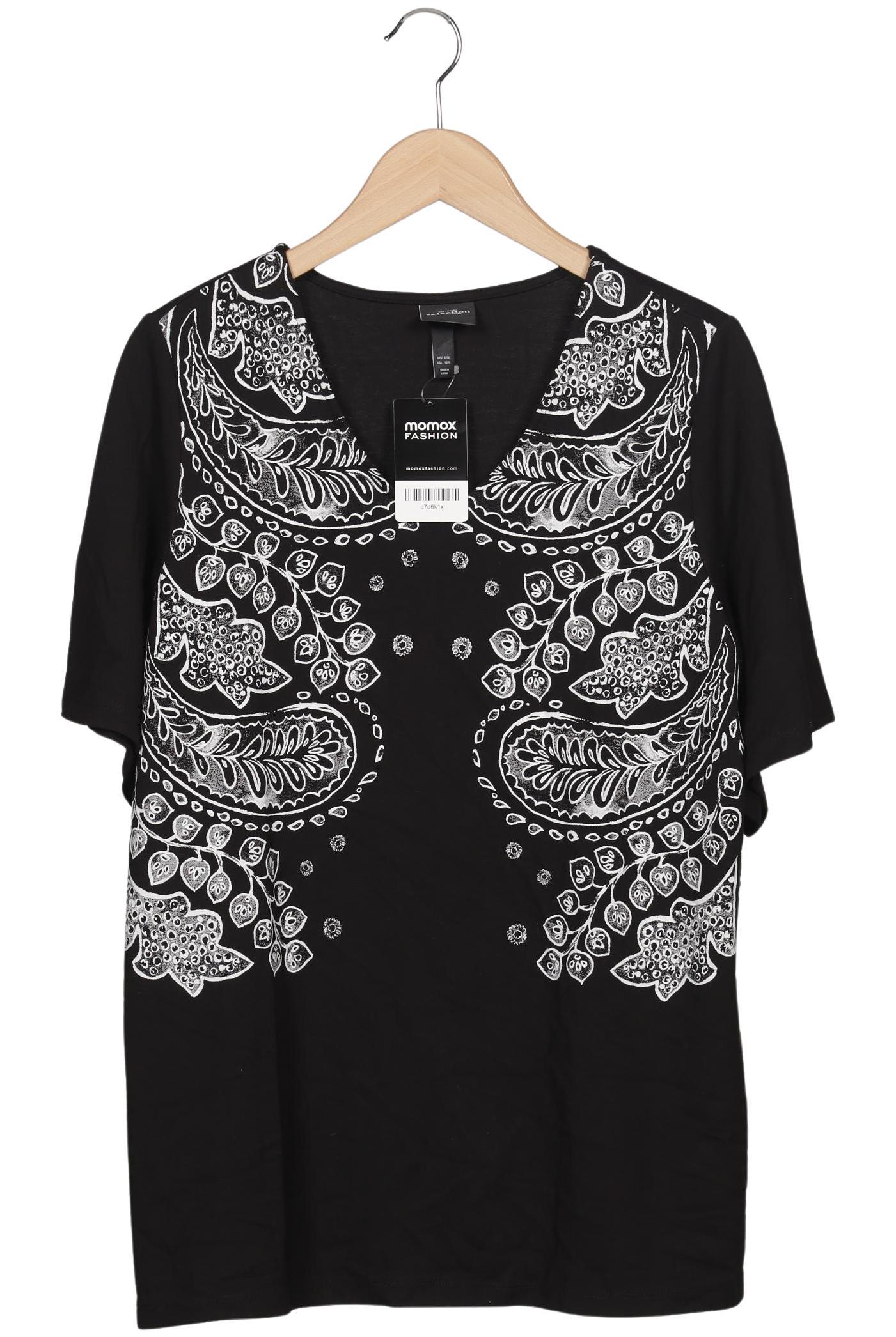 

Selection by Ulla Popken Damen T-Shirt, schwarz, Gr. 42