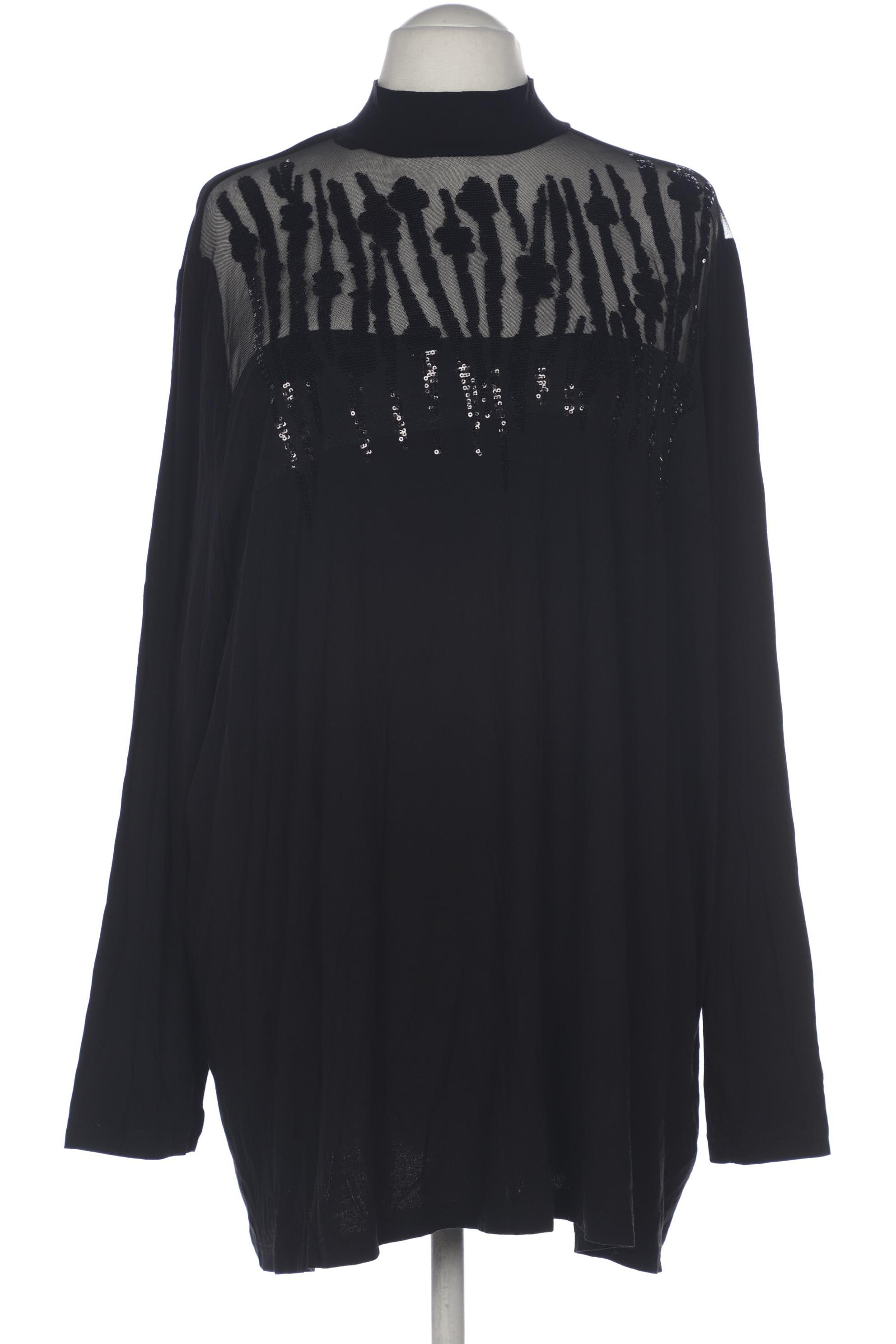 

Selection by Ulla Popken Damen Langarmshirt, schwarz, Gr. 58